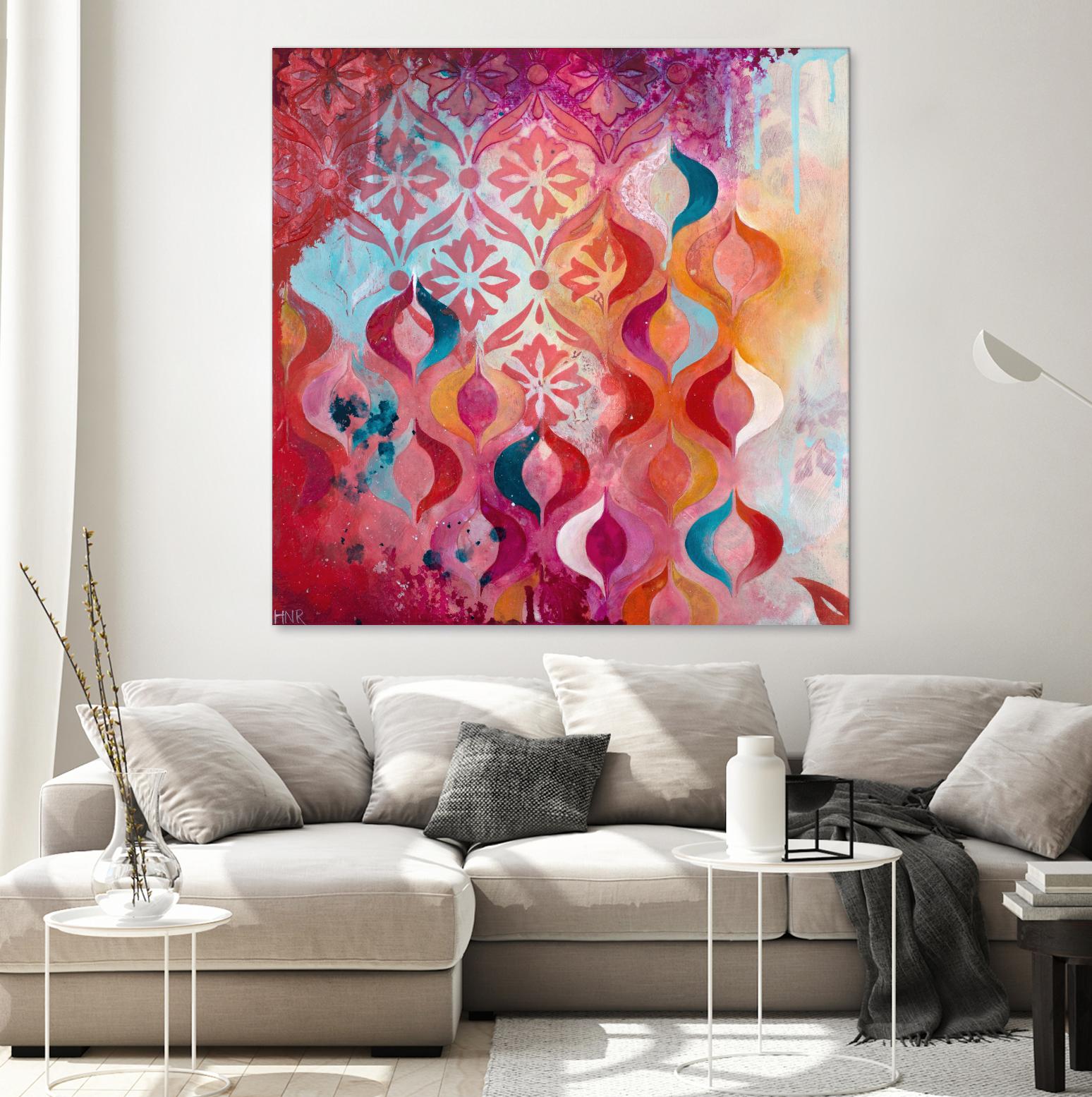 Sweet Hot by Heather Noel Robinson on GIANT ART - multicolor abstracts; contemporary