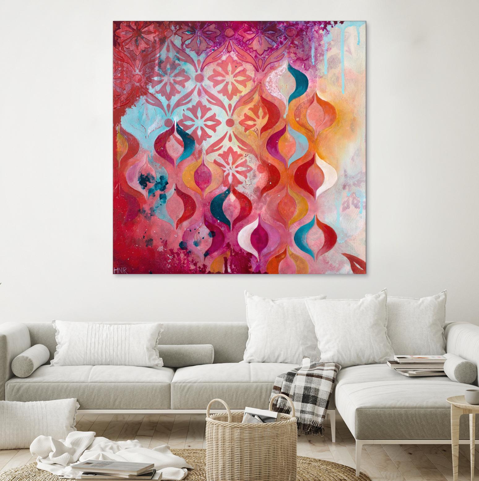Sweet Hot by Heather Noel Robinson on GIANT ART - multicolor abstracts; contemporary