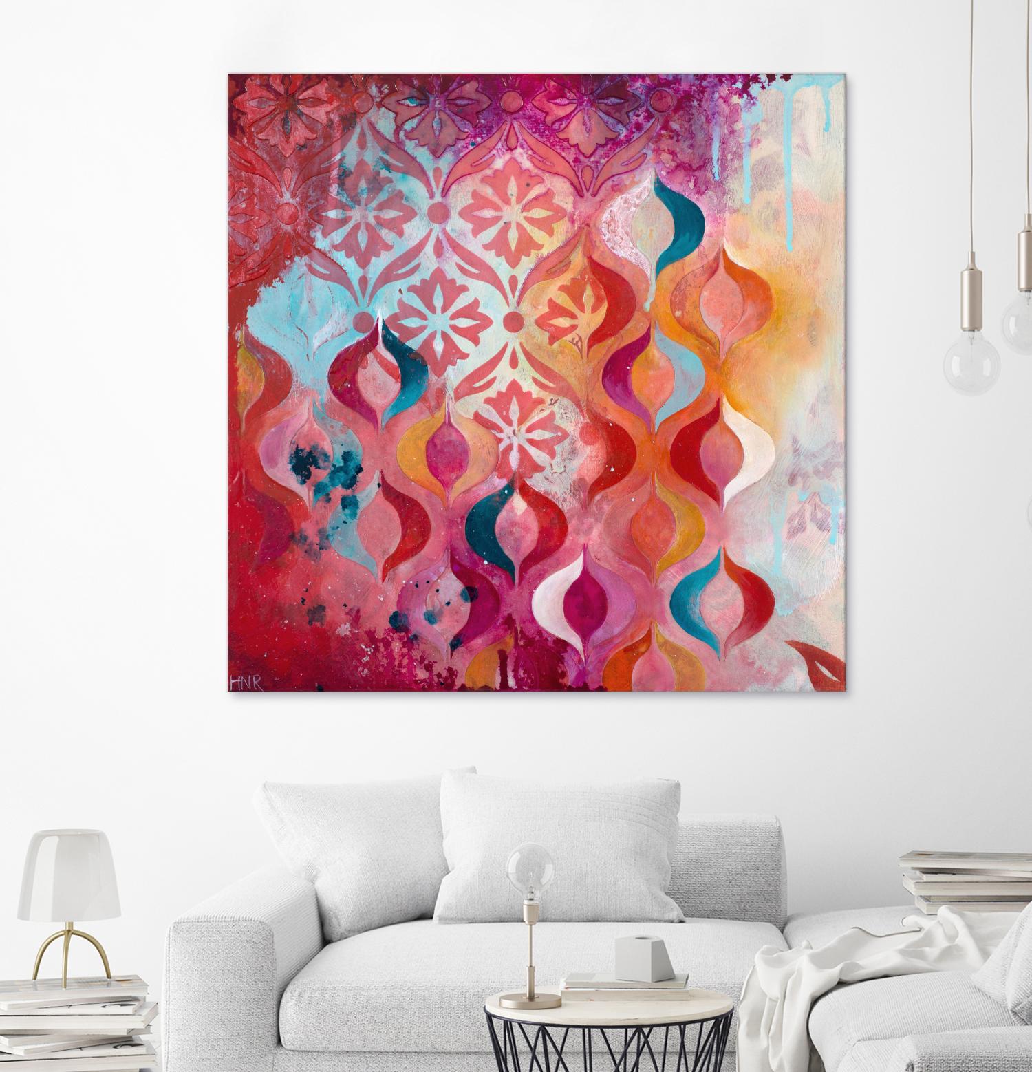 Sweet Hot by Heather Noel Robinson on GIANT ART - multicolor abstracts; contemporary