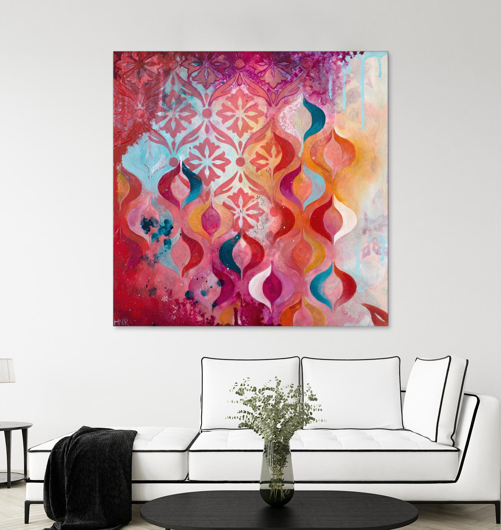 Sweet Hot by Heather Noel Robinson on GIANT ART - multicolor abstracts; contemporary