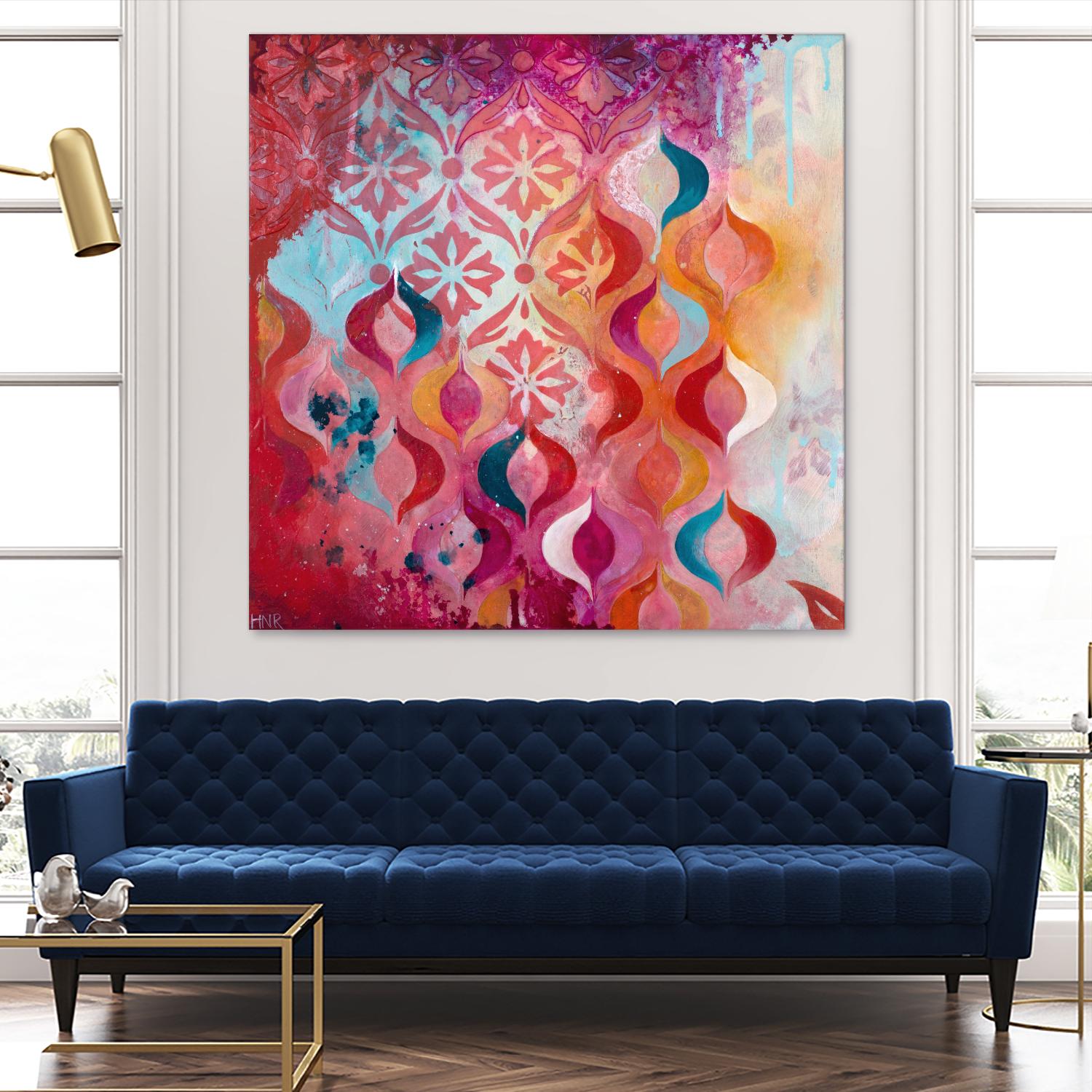 Sweet Hot by Heather Noel Robinson on GIANT ART - multicolor abstracts; contemporary
