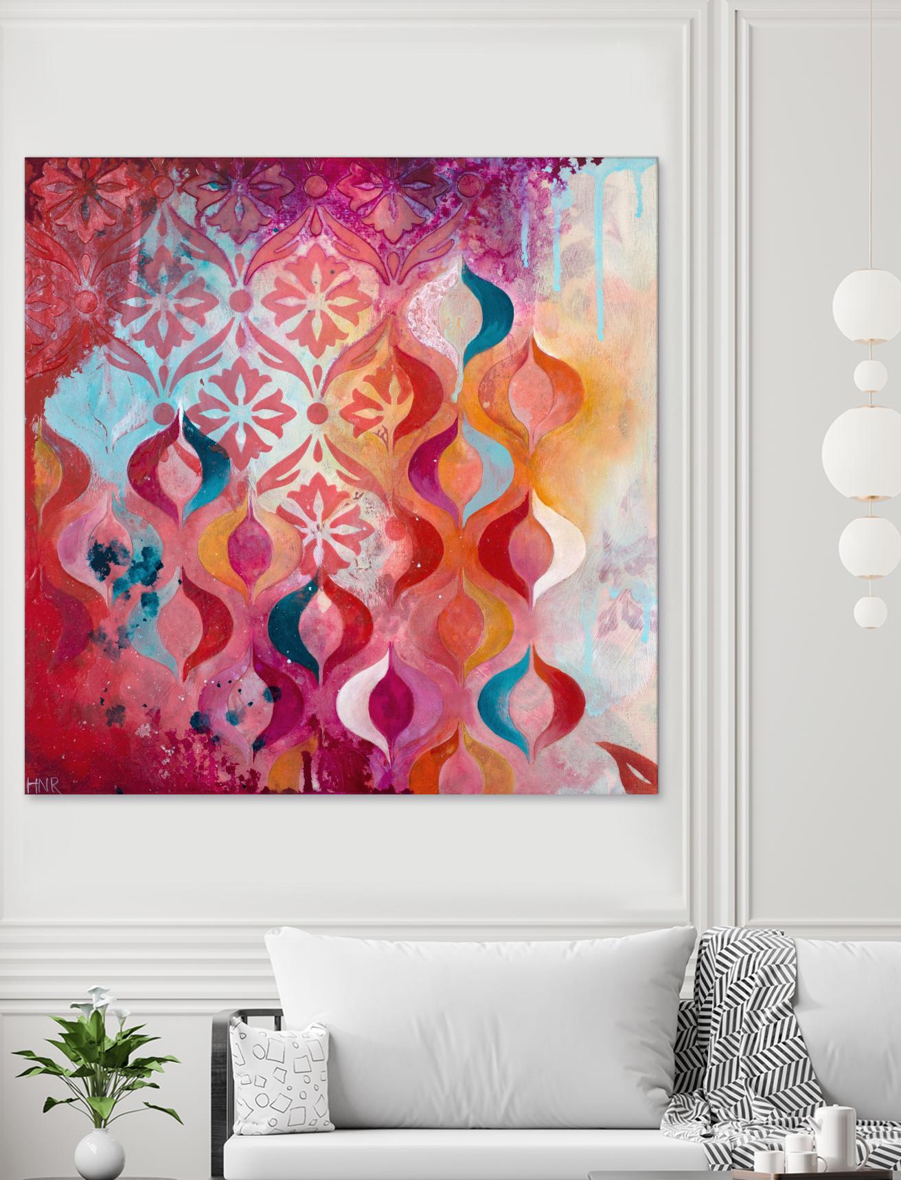 Sweet Hot by Heather Noel Robinson on GIANT ART - multicolor abstracts; contemporary