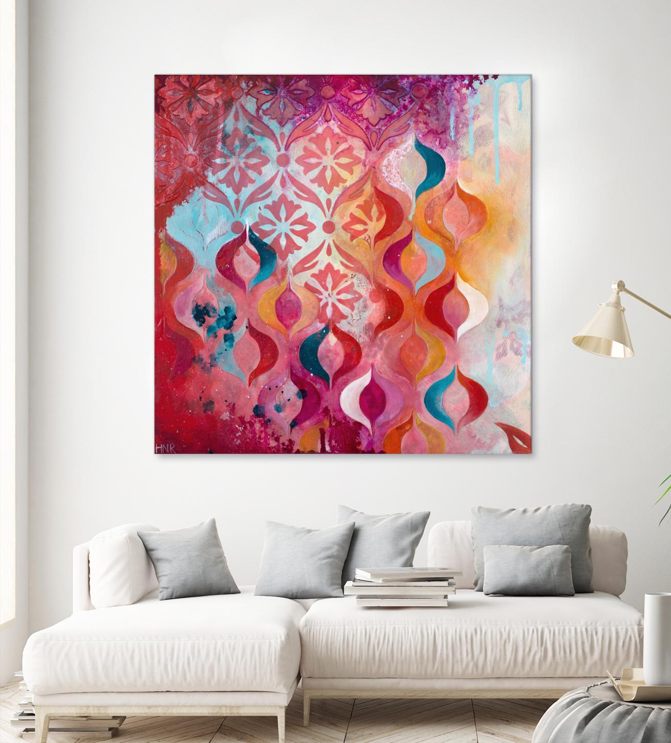 Sweet Hot by Heather Noel Robinson on GIANT ART - multicolor abstracts; contemporary