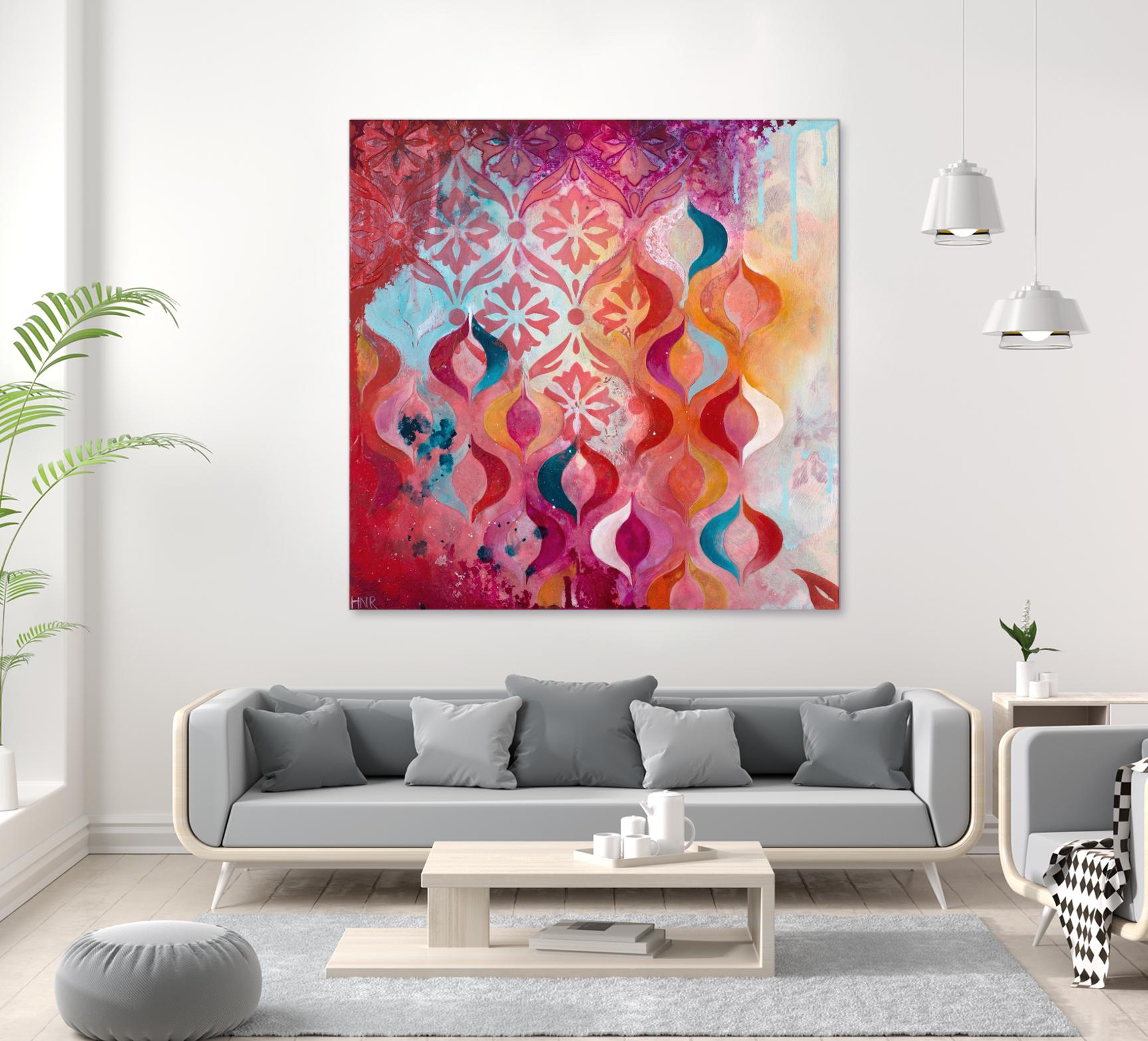 Sweet Hot by Heather Noel Robinson on GIANT ART - multicolor abstracts; contemporary