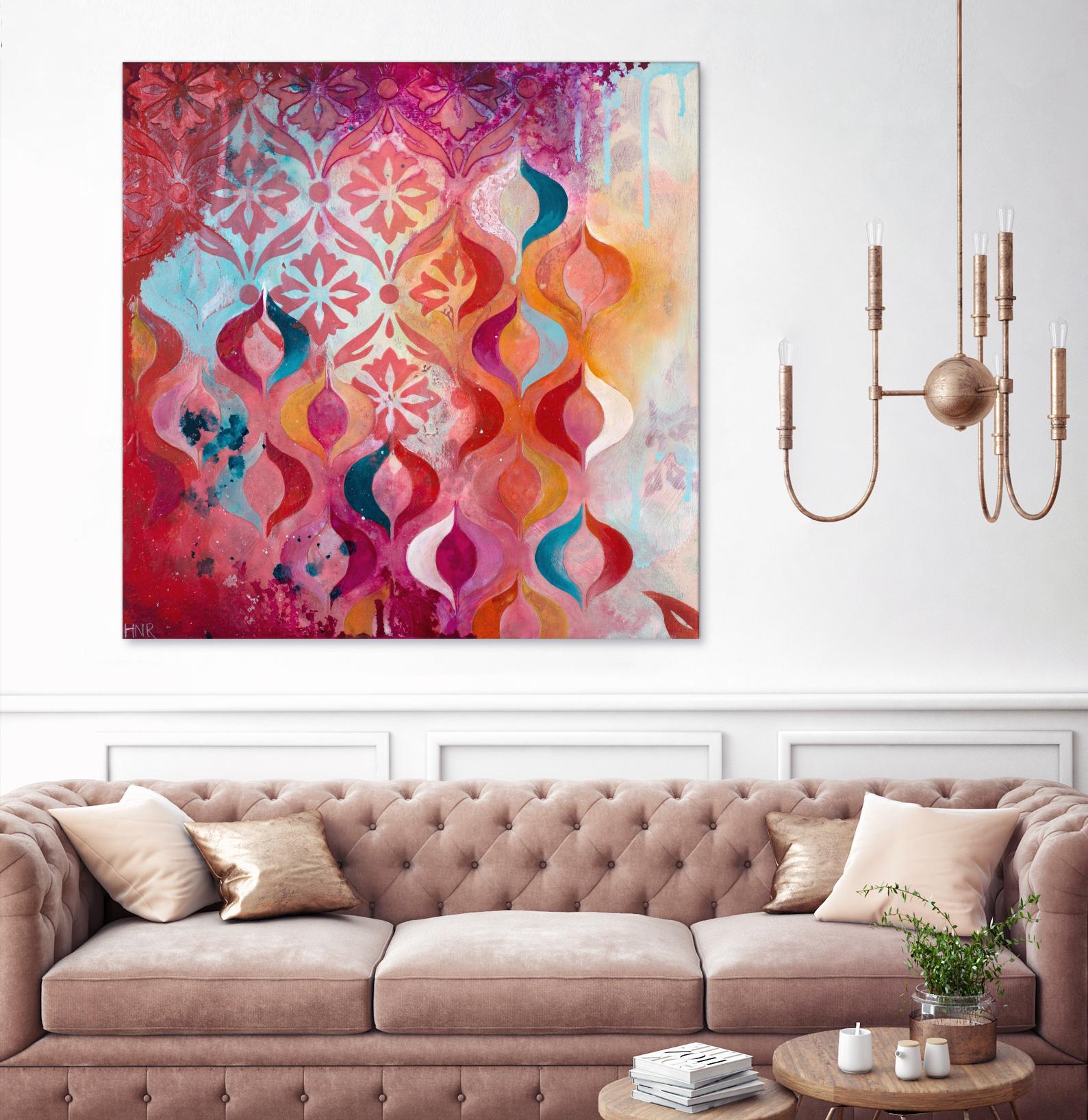 Sweet Hot by Heather Noel Robinson on GIANT ART - multicolor abstracts; contemporary
