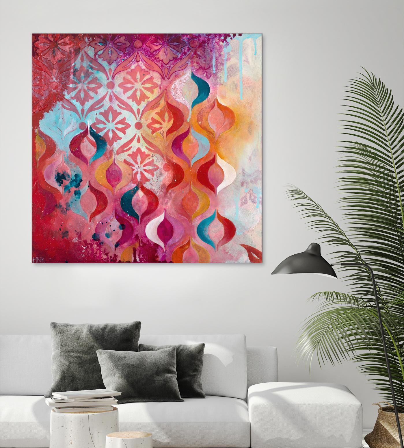 Sweet Hot by Heather Noel Robinson on GIANT ART - multicolor abstracts; contemporary