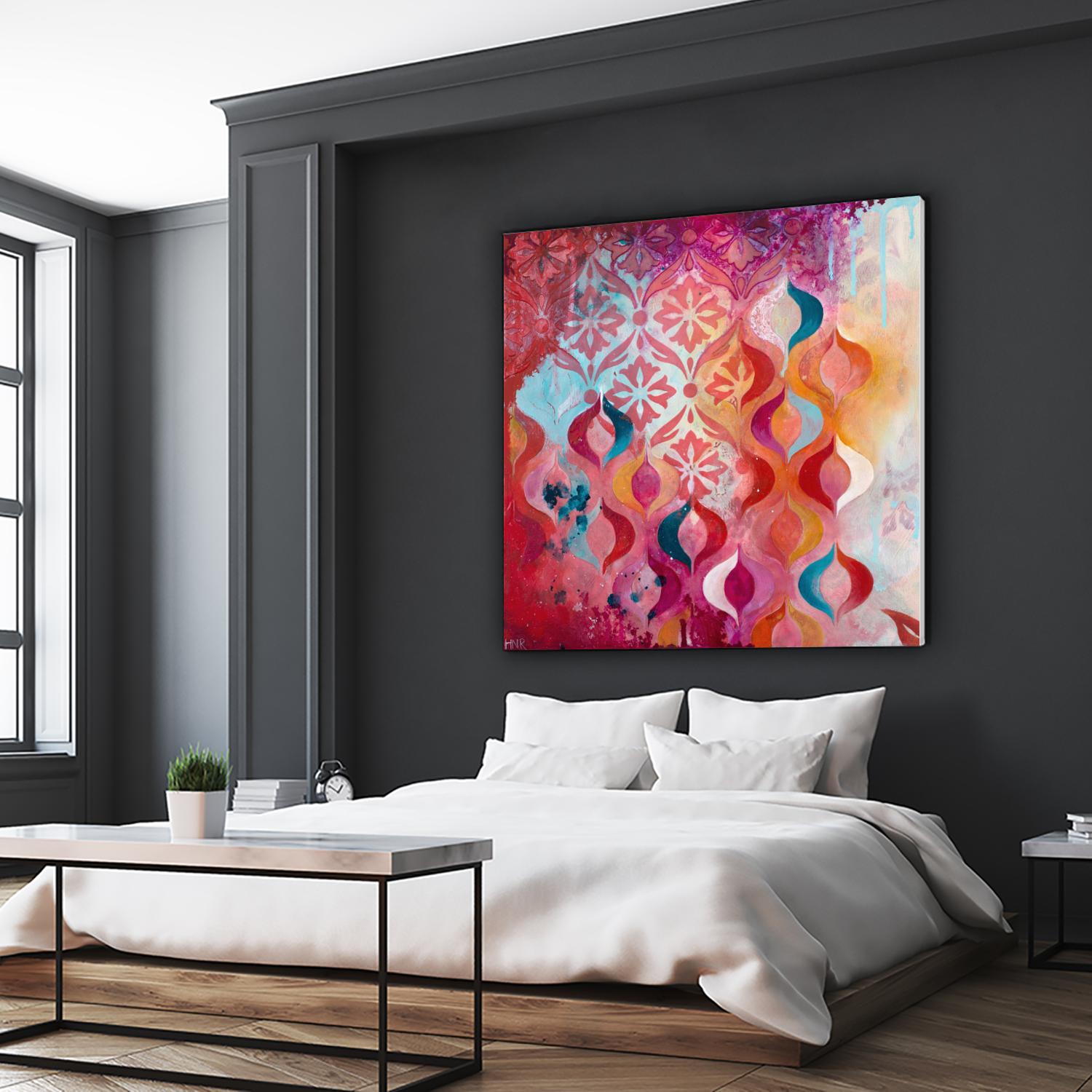 Sweet Hot by Heather Noel Robinson on GIANT ART - multicolor abstracts; contemporary