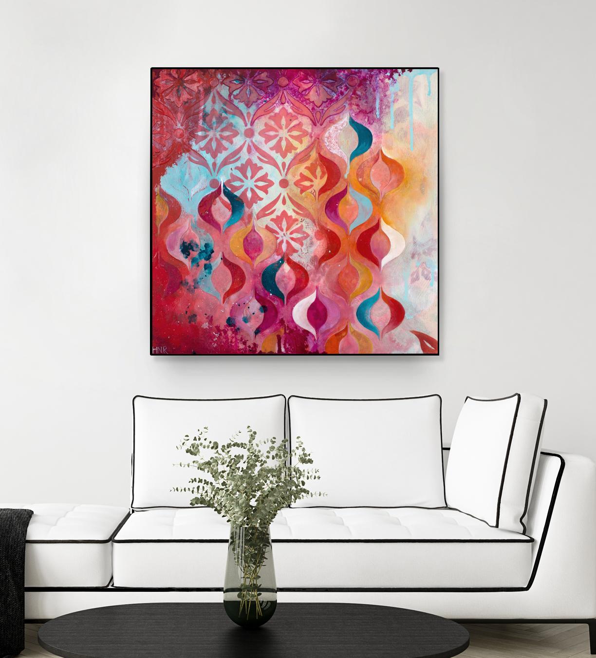 Sweet Hot by Heather Noel Robinson on GIANT ART - multicolor abstracts; contemporary