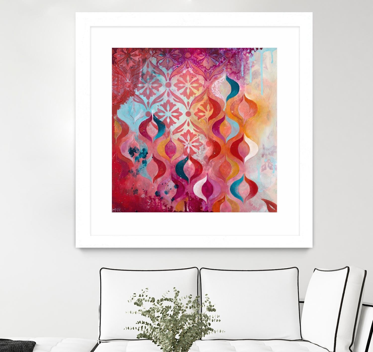 Sweet Hot by Heather Noel Robinson on GIANT ART - multicolor abstracts; contemporary