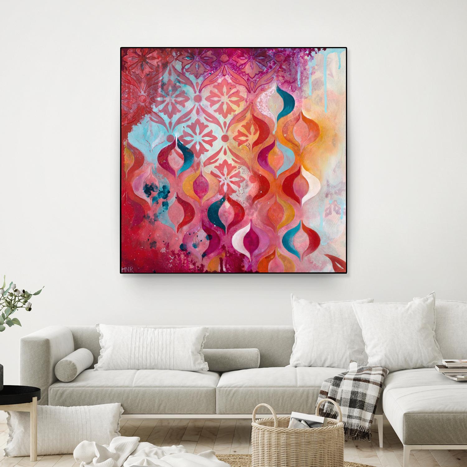 Sweet Hot by Heather Noel Robinson on GIANT ART - multicolor abstracts; contemporary