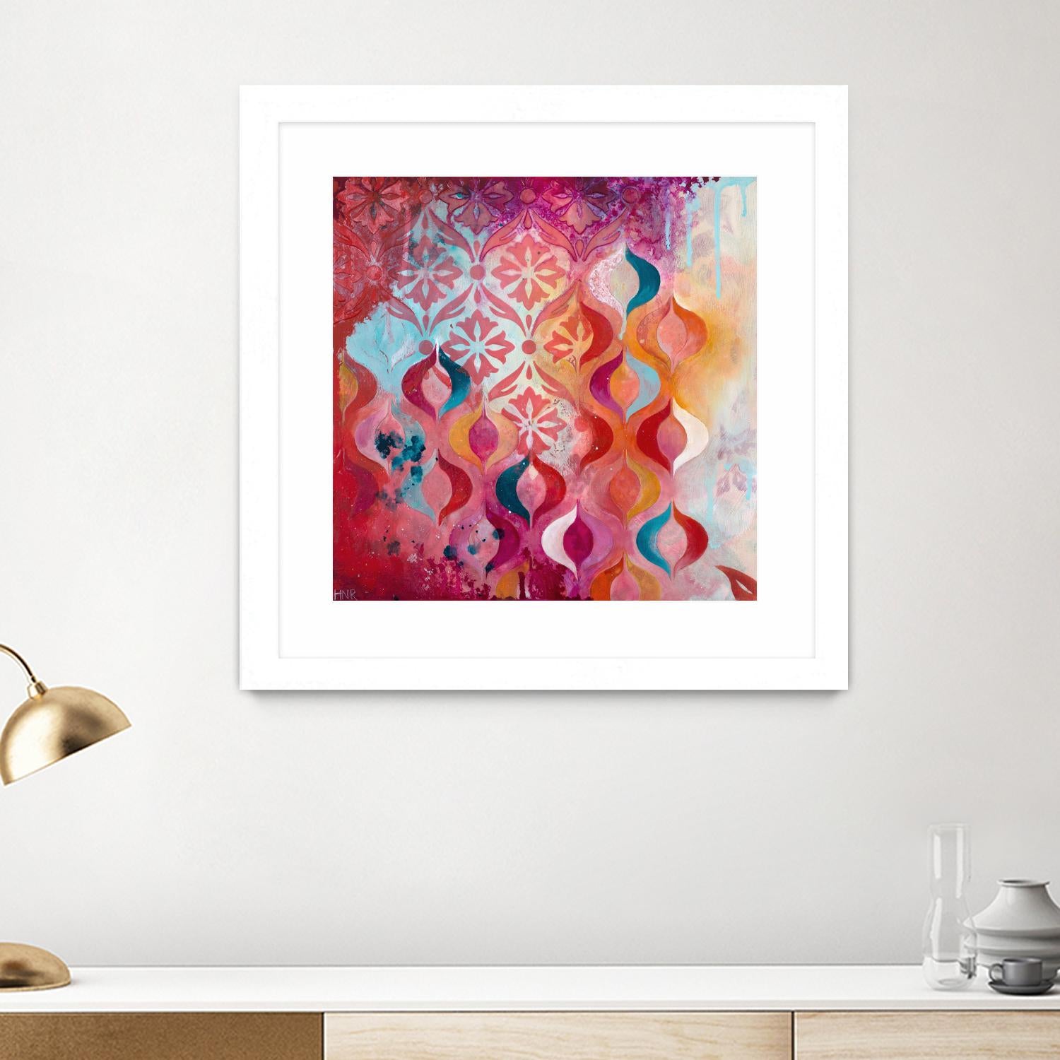 Sweet Hot by Heather Noel Robinson on GIANT ART - multicolor abstracts; contemporary