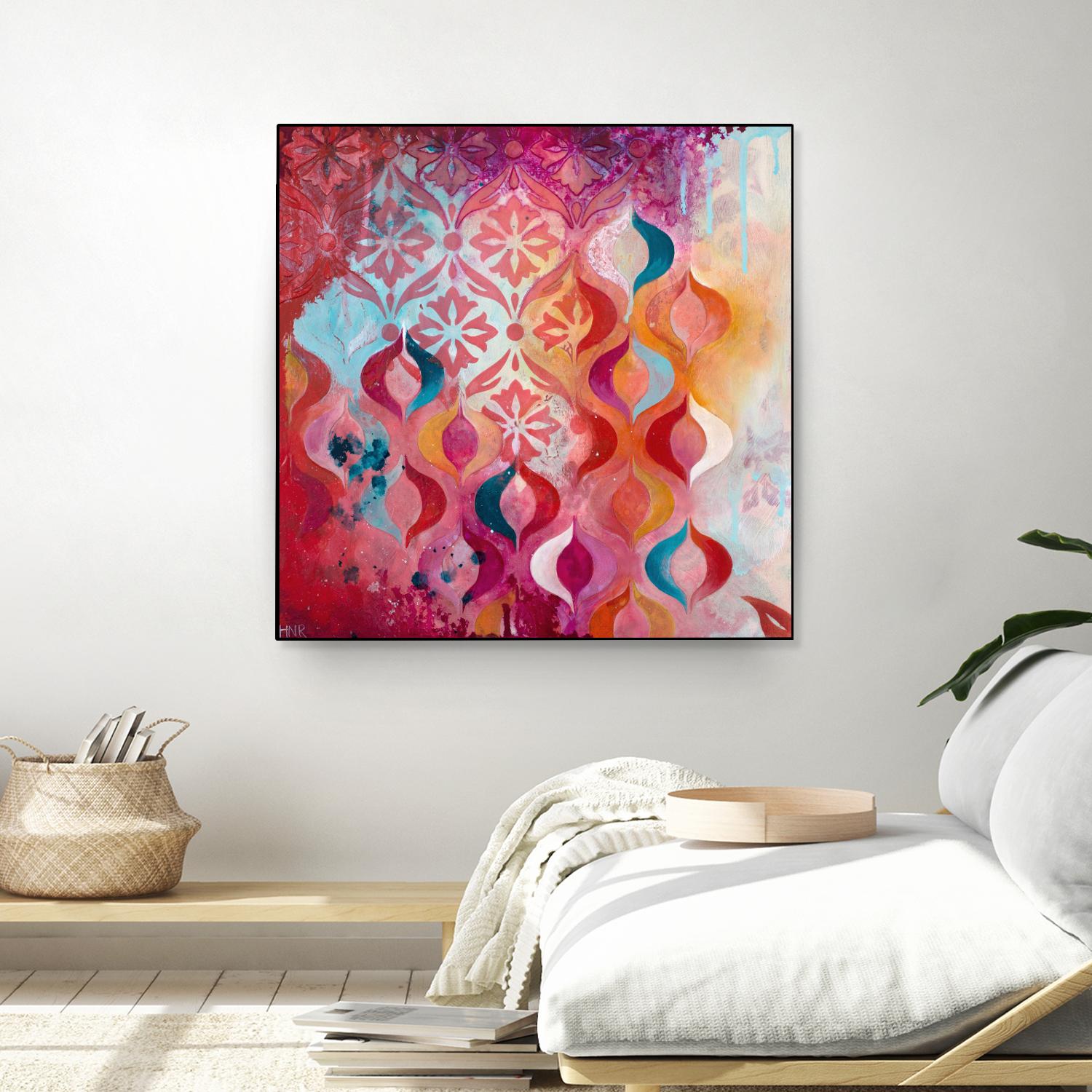 Sweet Hot by Heather Noel Robinson on GIANT ART - multicolor abstracts; contemporary