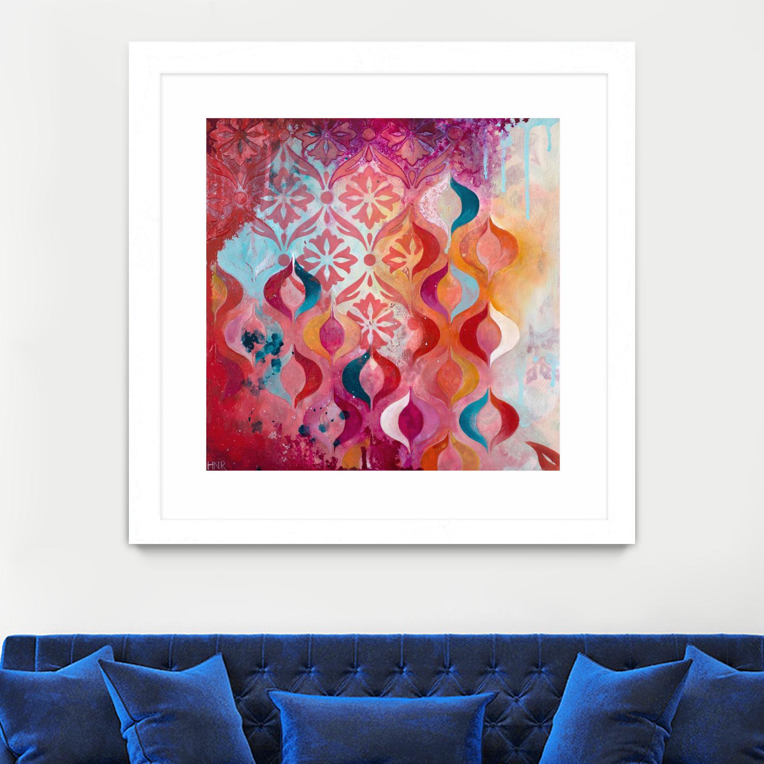 Sweet Hot by Heather Noel Robinson on GIANT ART - multicolor abstracts; contemporary