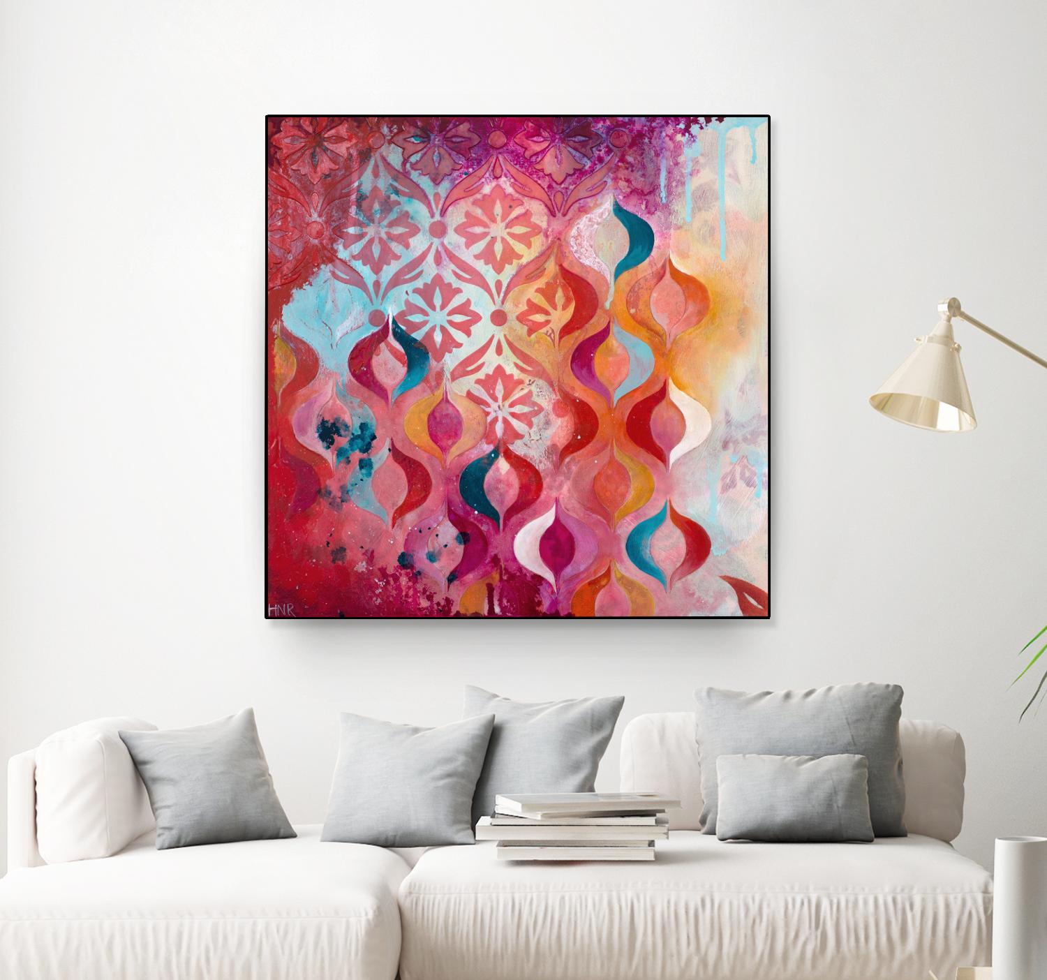 Sweet Hot by Heather Noel Robinson on GIANT ART - multicolor abstracts; contemporary