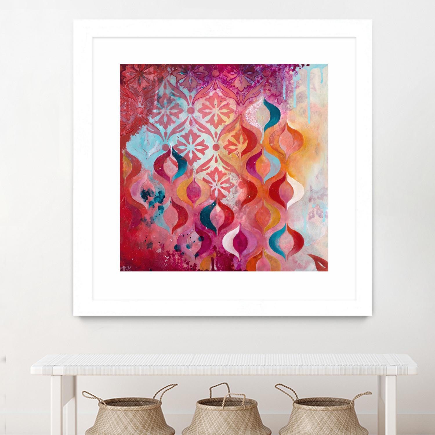 Sweet Hot by Heather Noel Robinson on GIANT ART - multicolor abstracts; contemporary
