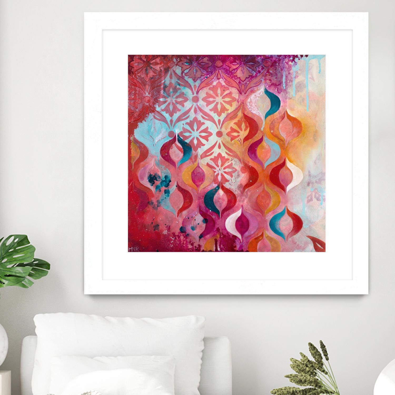 Sweet Hot by Heather Noel Robinson on GIANT ART - multicolor abstracts; contemporary