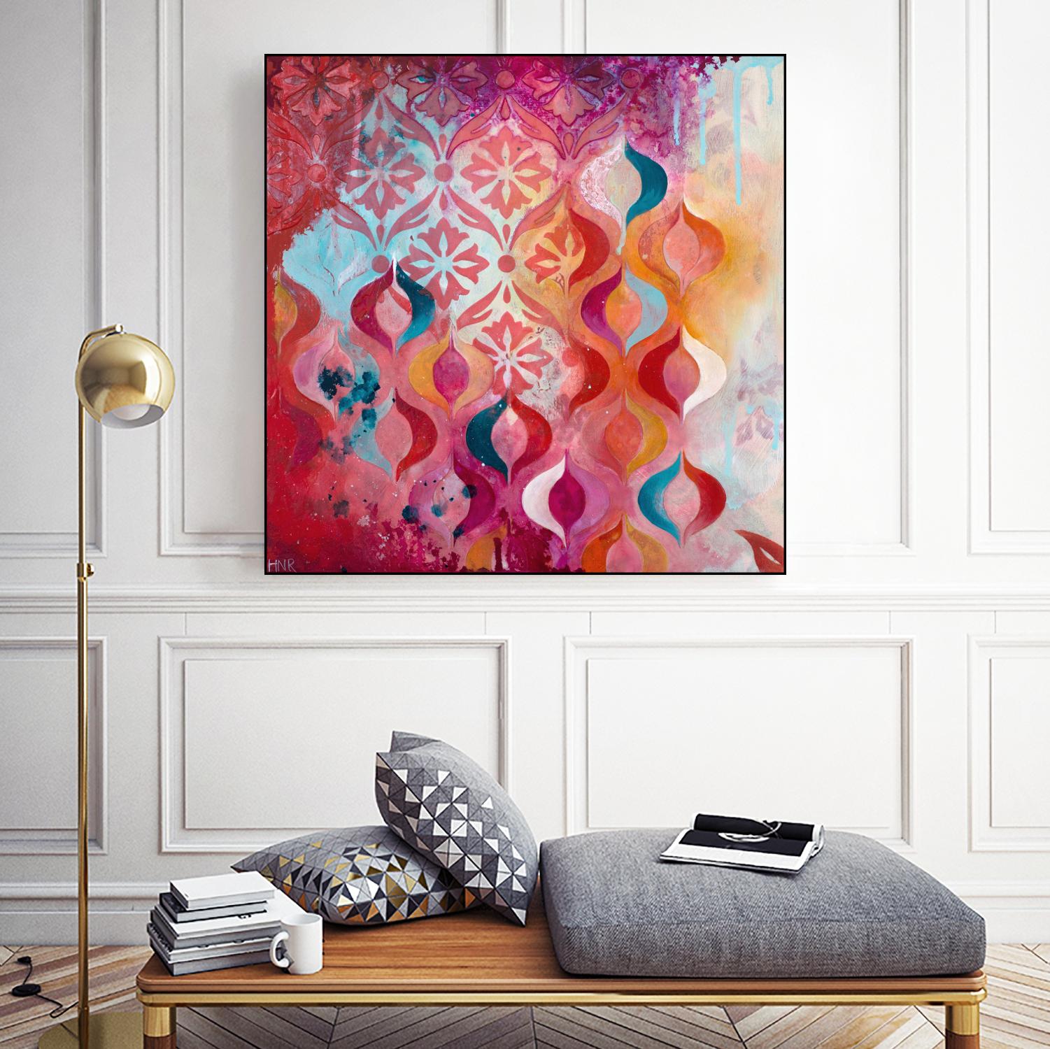 Sweet Hot by Heather Noel Robinson on GIANT ART - multicolor abstracts; contemporary