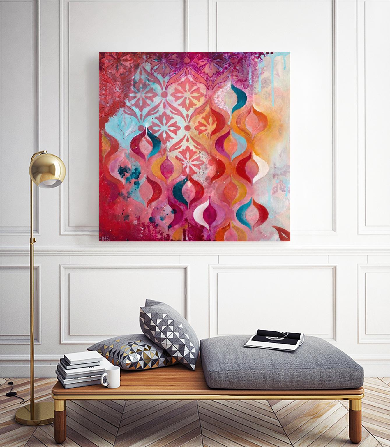Sweet Hot by Heather Noel Robinson on GIANT ART - multicolor abstracts; contemporary