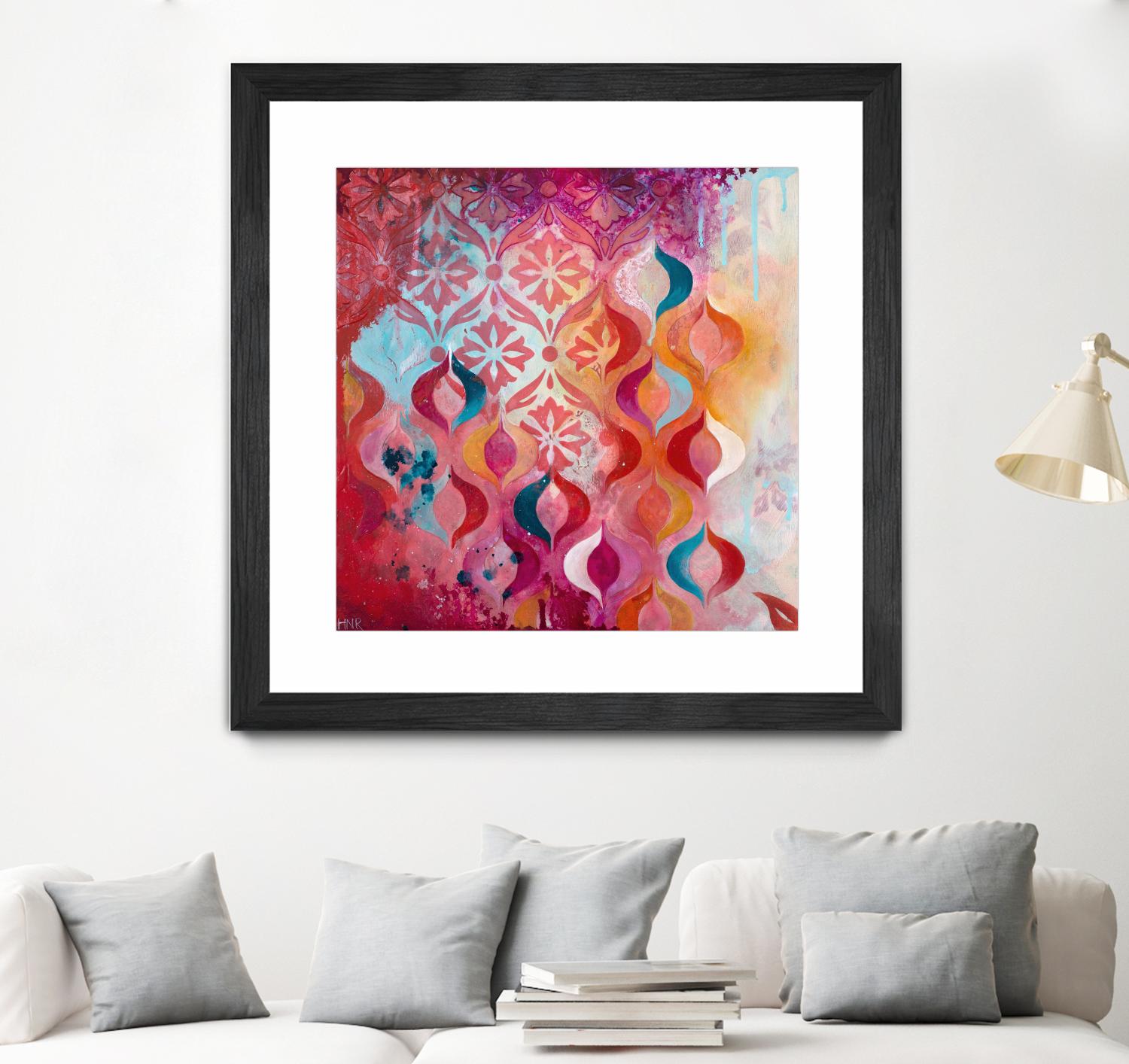 Sweet Hot by Heather Noel Robinson on GIANT ART - multicolor abstracts; contemporary