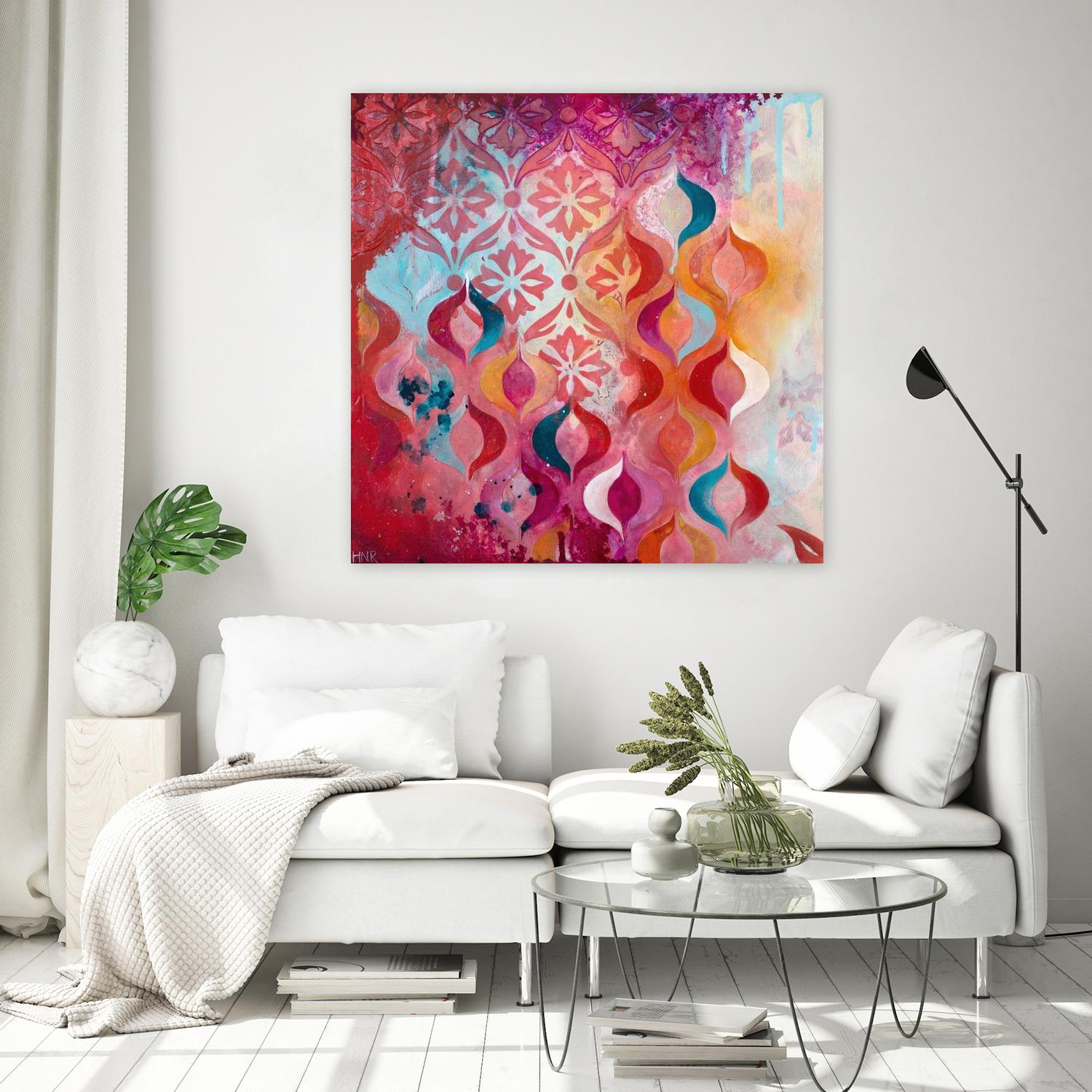 Sweet Hot by Heather Noel Robinson on GIANT ART - multicolor abstracts; contemporary
