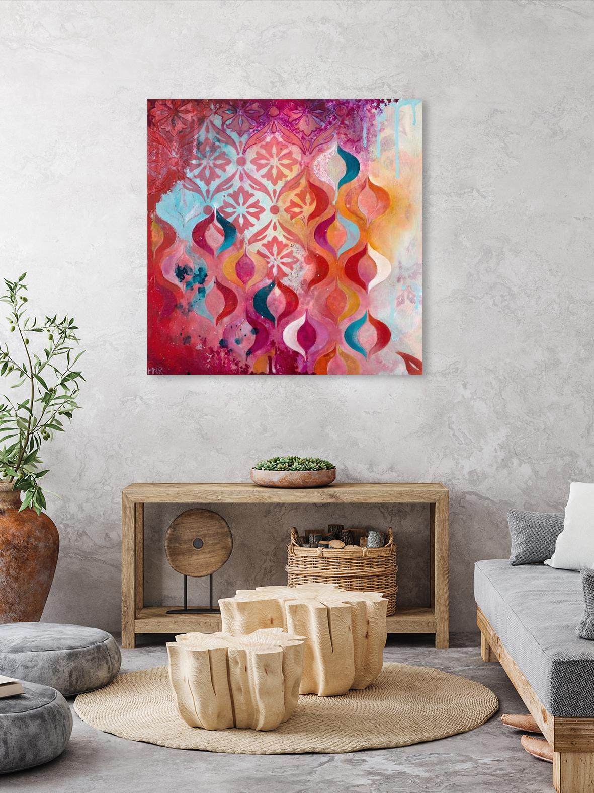 Sweet Hot by Heather Noel Robinson on GIANT ART - multicolor abstracts; contemporary