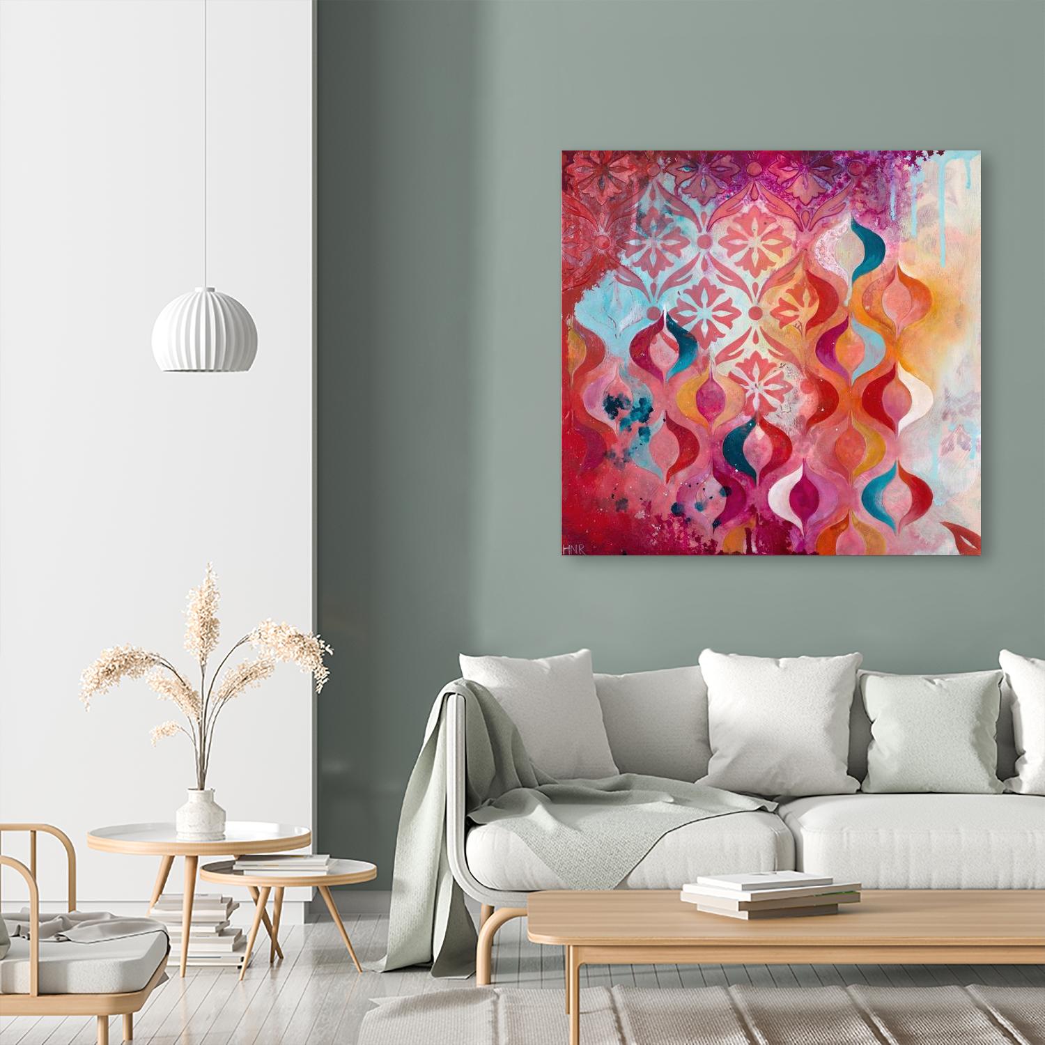 Sweet Hot by Heather Noel Robinson on GIANT ART - multicolor abstracts; contemporary