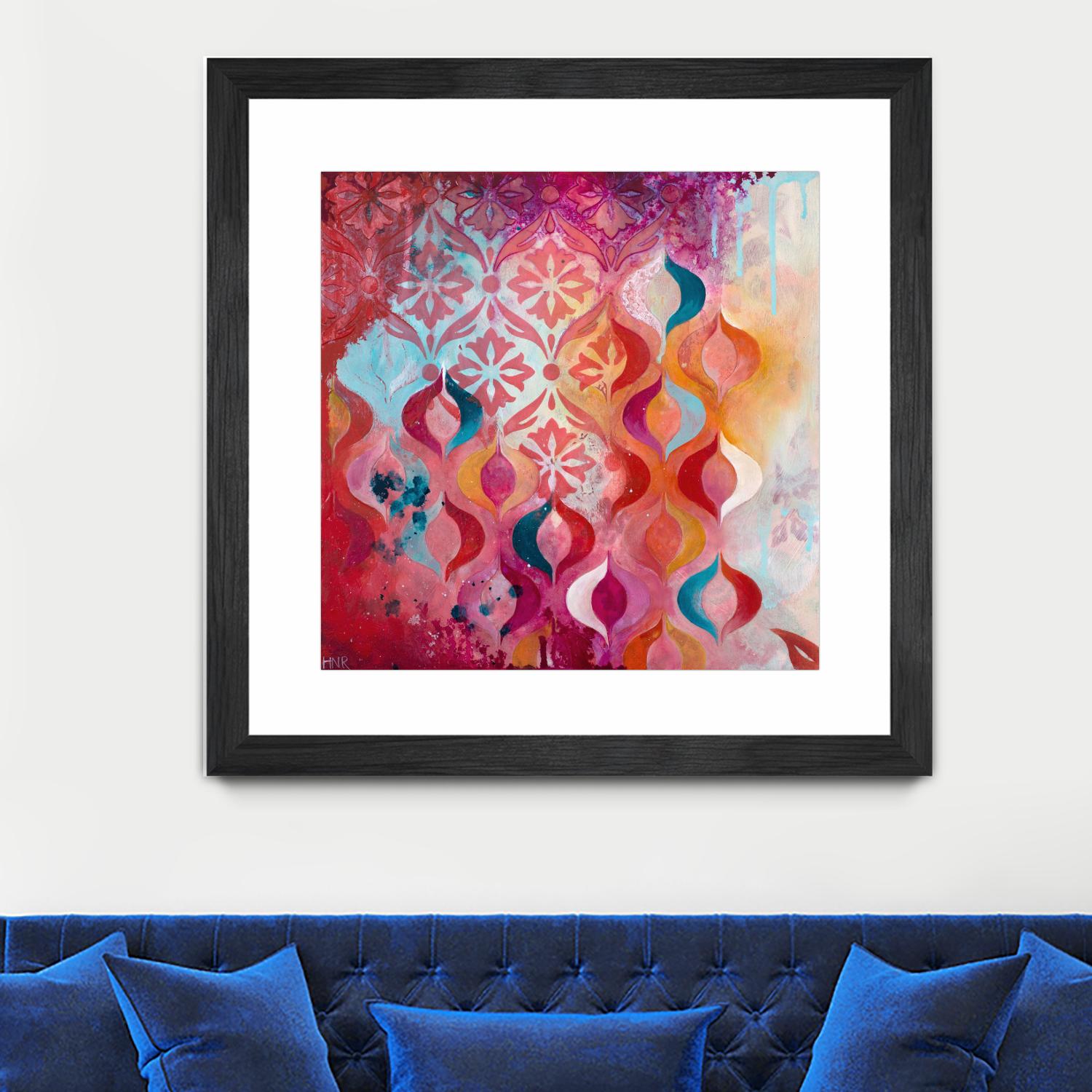 Sweet Hot by Heather Noel Robinson on GIANT ART - multicolor abstracts; contemporary