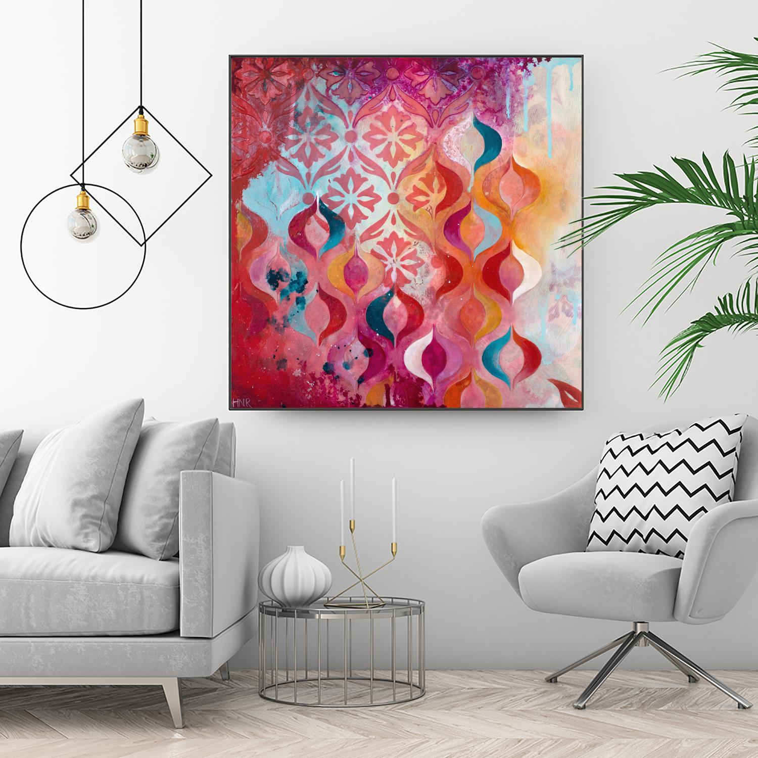 Sweet Hot by Heather Noel Robinson on GIANT ART - multicolor abstracts; contemporary