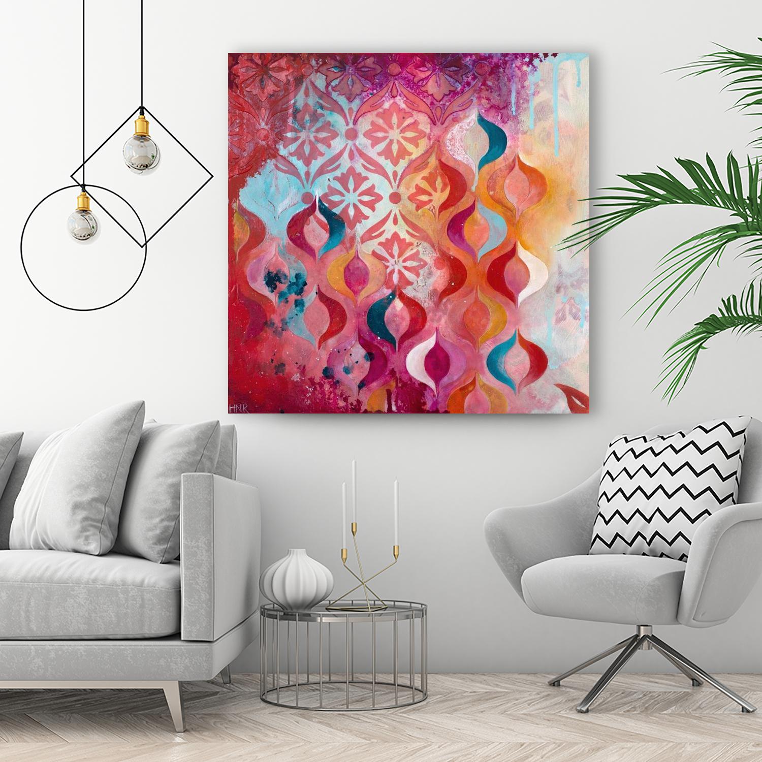Sweet Hot by Heather Noel Robinson on GIANT ART - multicolor abstracts; contemporary