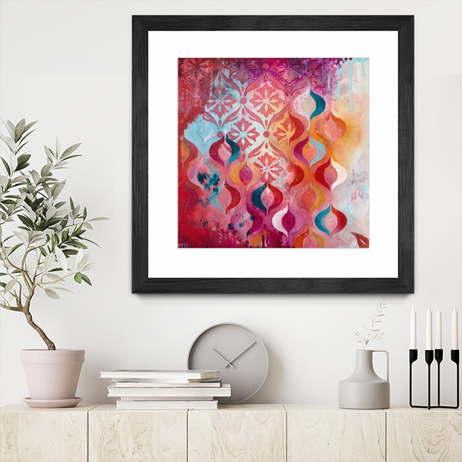 Sweet Hot by Heather Noel Robinson on GIANT ART - multicolor abstracts; contemporary