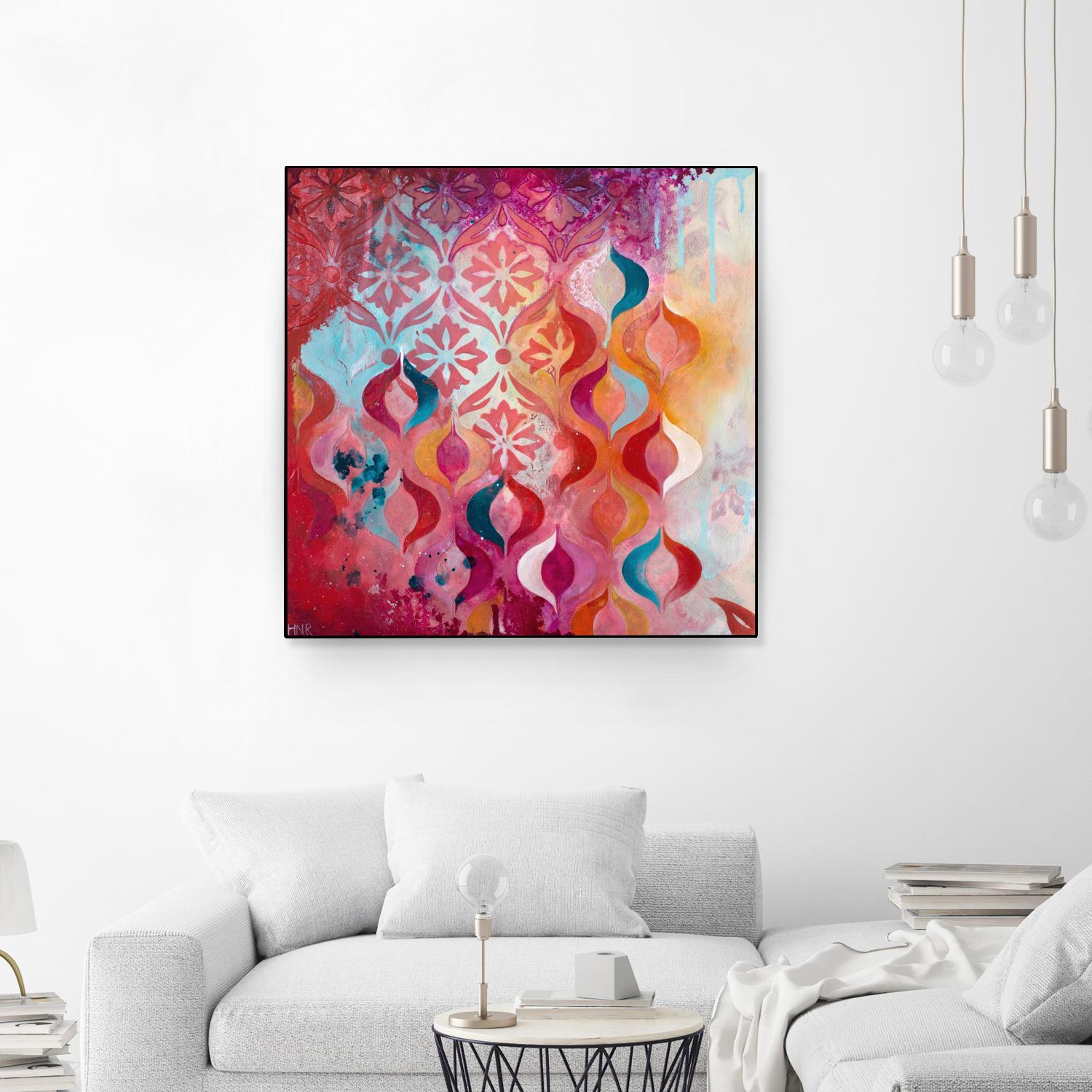 Sweet Hot by Heather Noel Robinson on GIANT ART - multicolor abstracts; contemporary