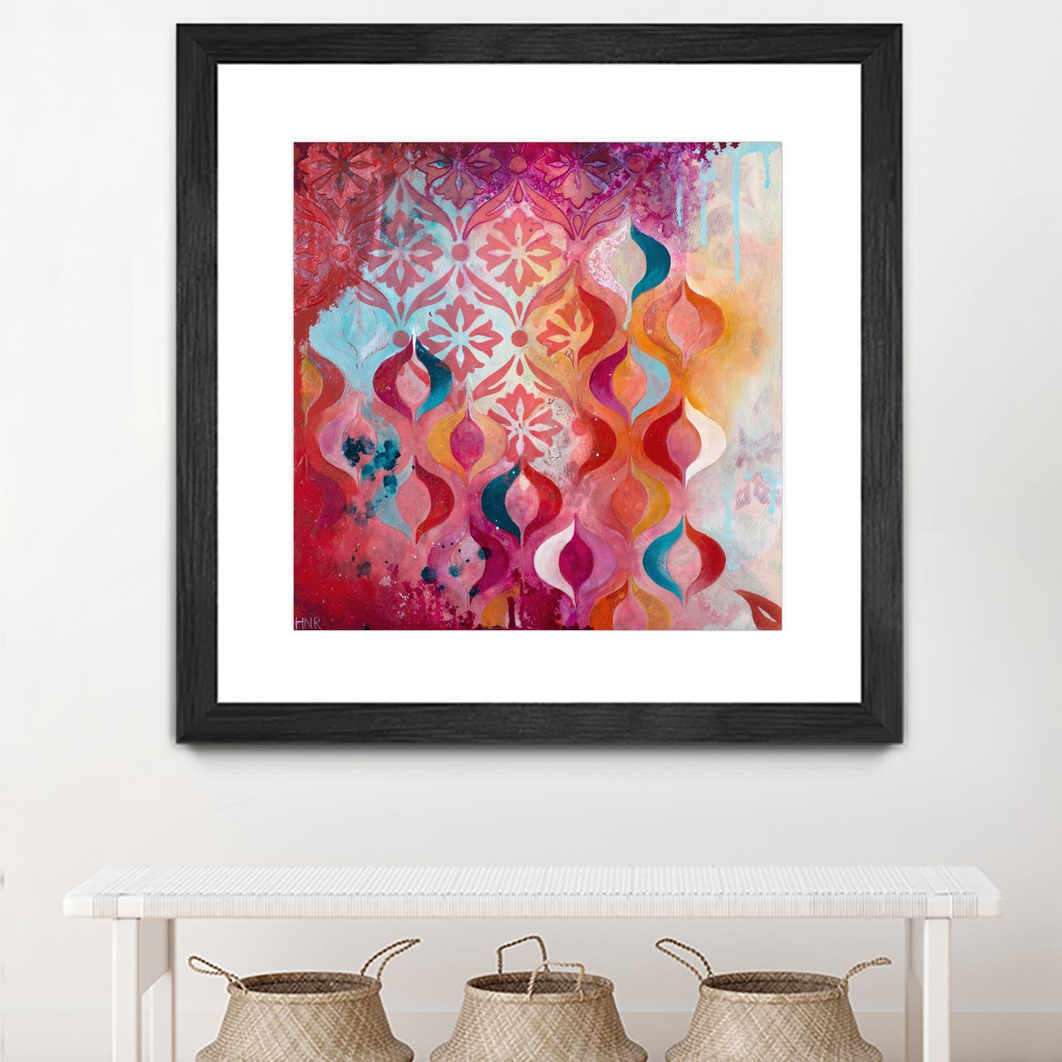 Sweet Hot by Heather Noel Robinson on GIANT ART - multicolor abstracts; contemporary