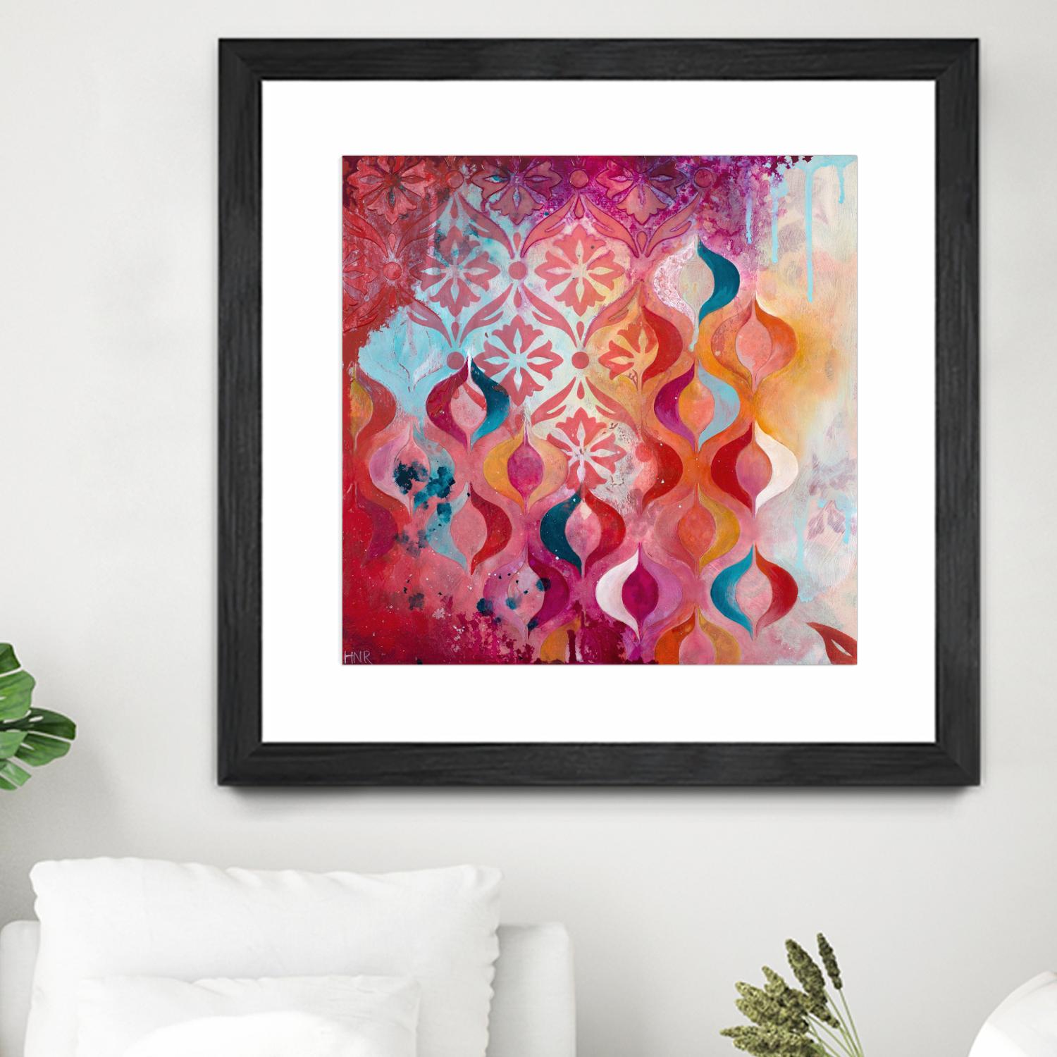 Sweet Hot by Heather Noel Robinson on GIANT ART - multicolor abstracts; contemporary