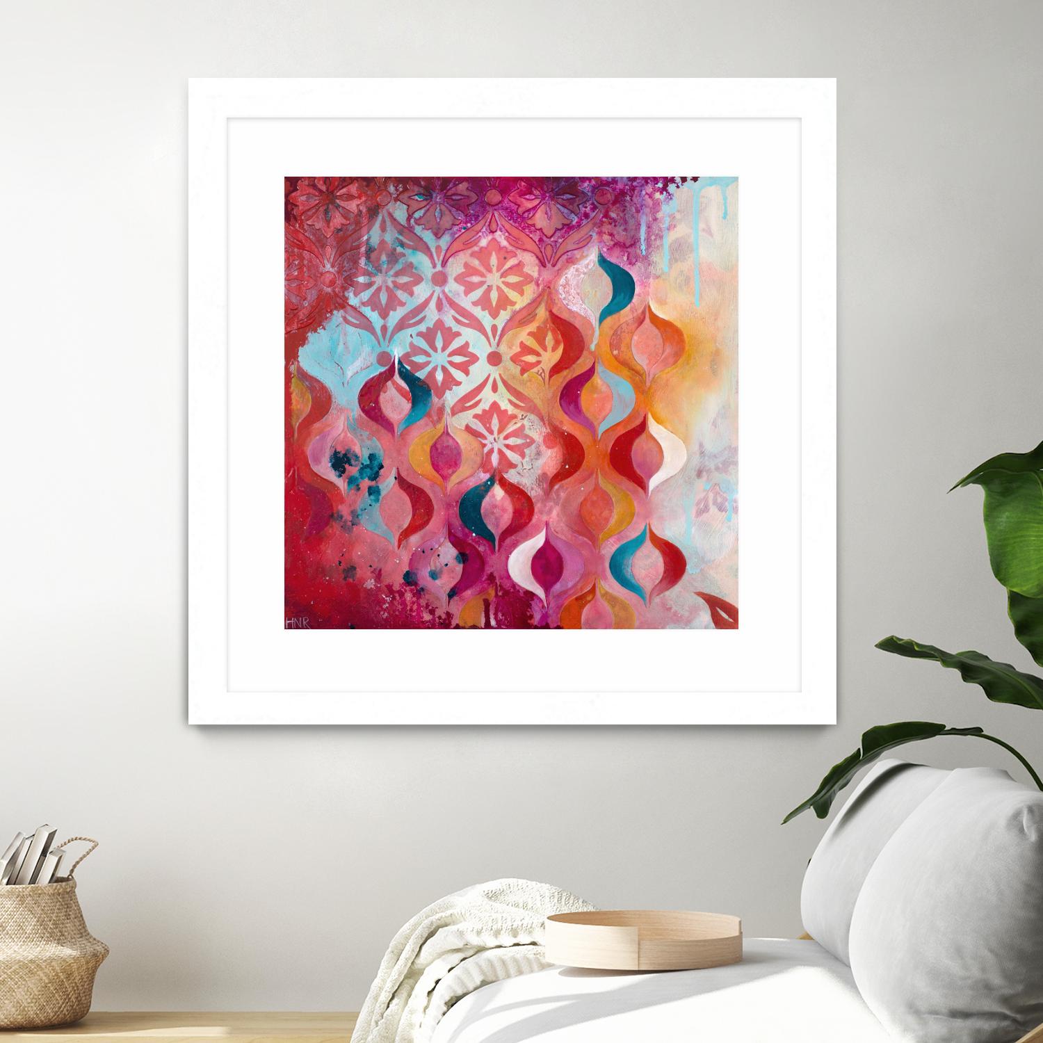 Sweet Hot by Heather Noel Robinson on GIANT ART - multicolor abstracts; contemporary