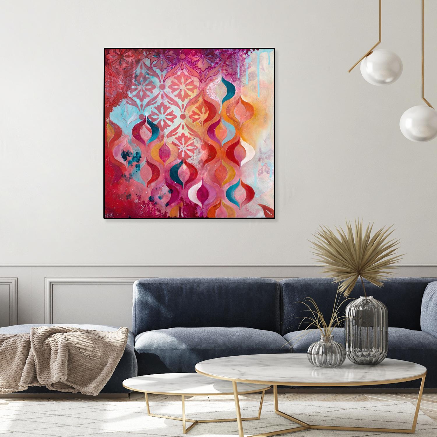 Sweet Hot by Heather Noel Robinson on GIANT ART - multicolor abstracts; contemporary