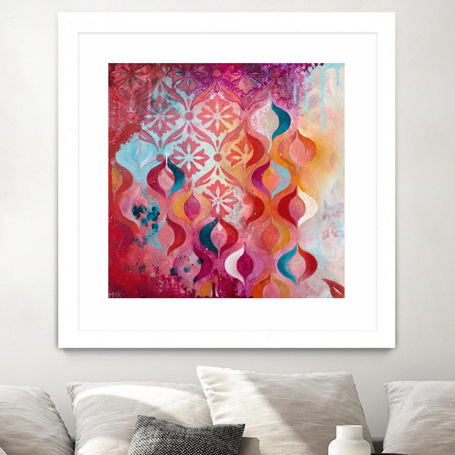 Sweet Hot by Heather Noel Robinson on GIANT ART - multicolor abstracts; contemporary