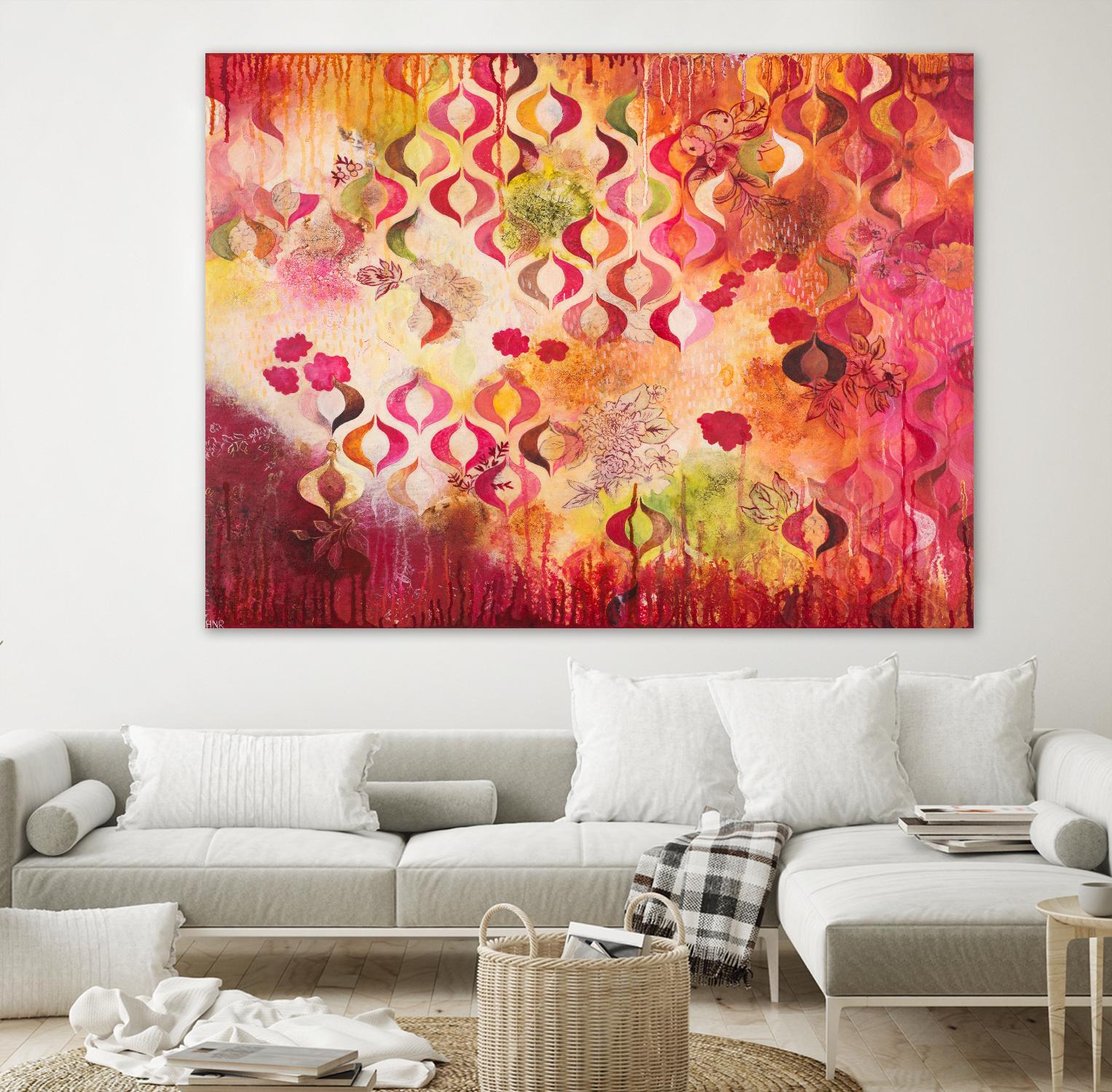 This Kind of Romance by Heather Noel Robinson on GIANT ART - multicolor abstracts; contemporary