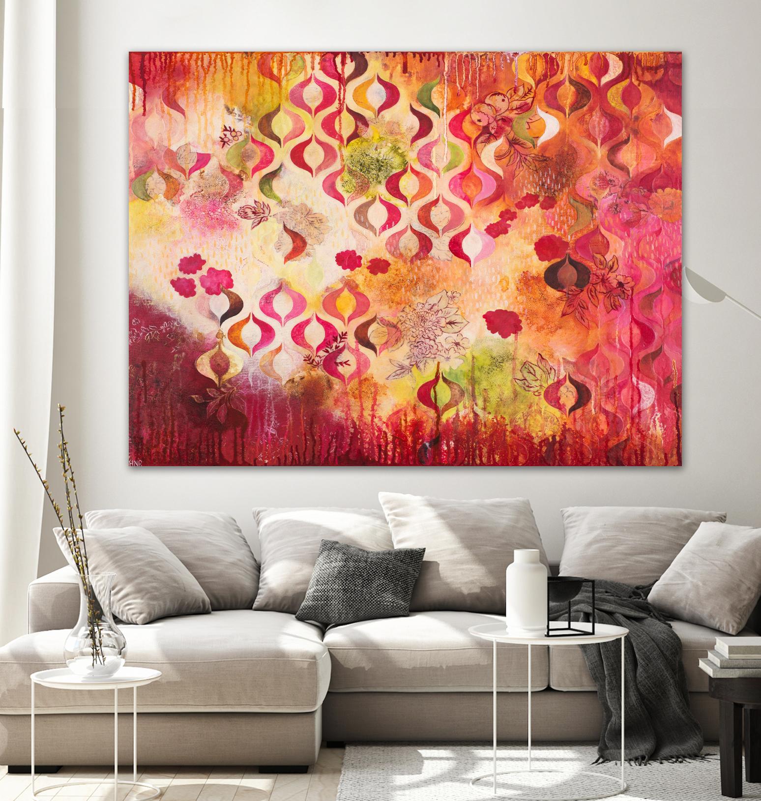 This Kind of Romance by Heather Noel Robinson on GIANT ART - multicolor abstracts; contemporary