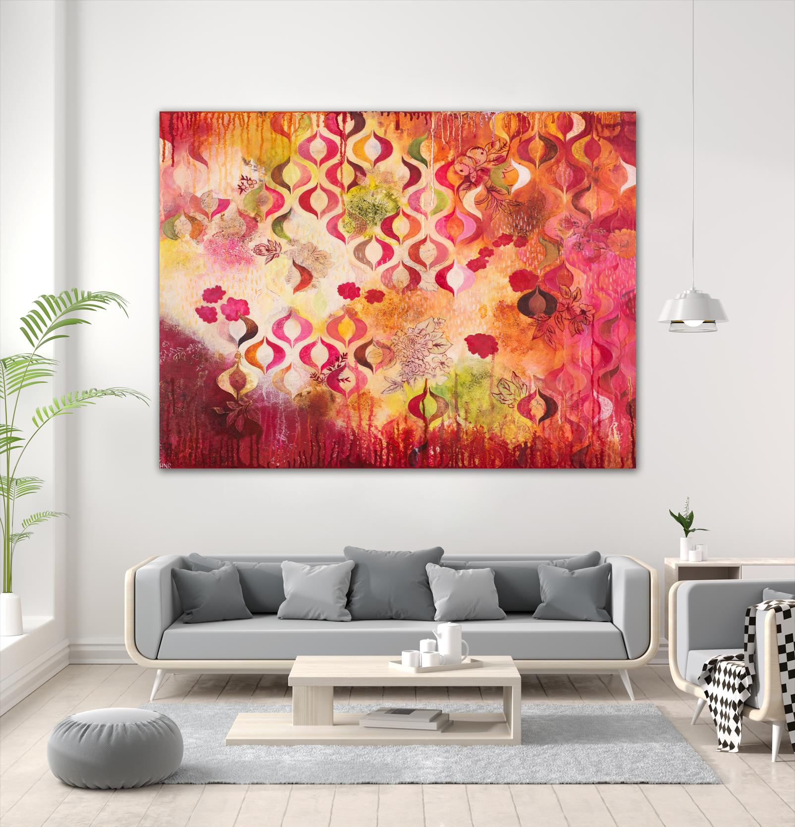 This Kind of Romance by Heather Noel Robinson on GIANT ART - multicolor abstracts; contemporary