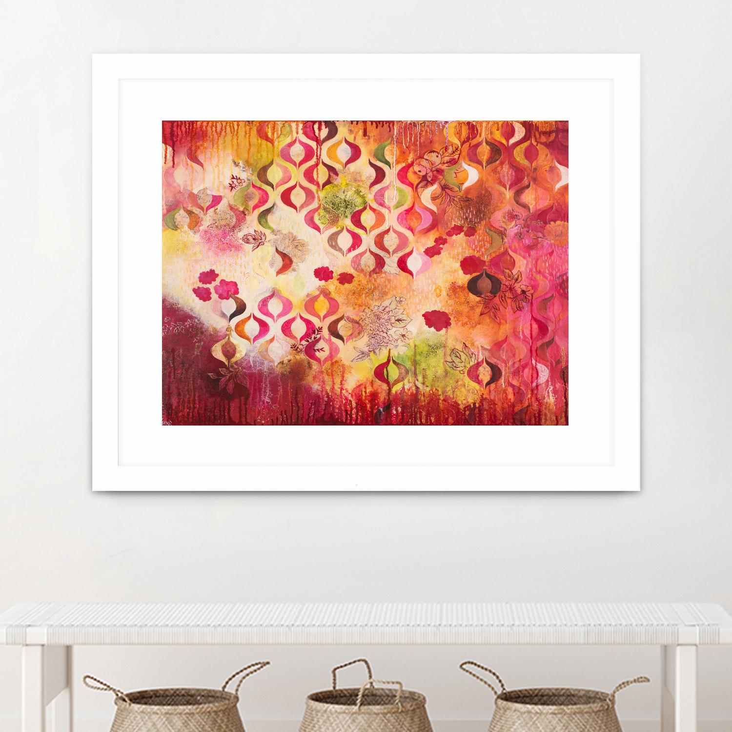 This Kind of Romance by Heather Noel Robinson on GIANT ART - multicolor abstracts; contemporary