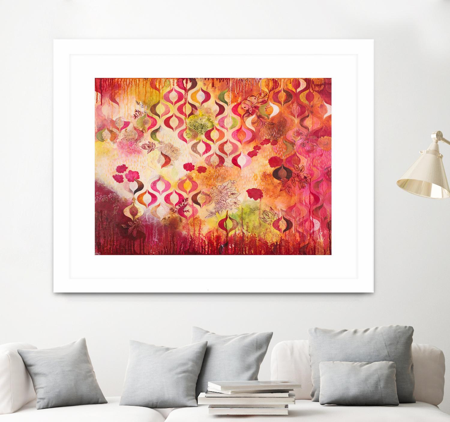 This Kind of Romance by Heather Noel Robinson on GIANT ART - multicolor abstracts; contemporary