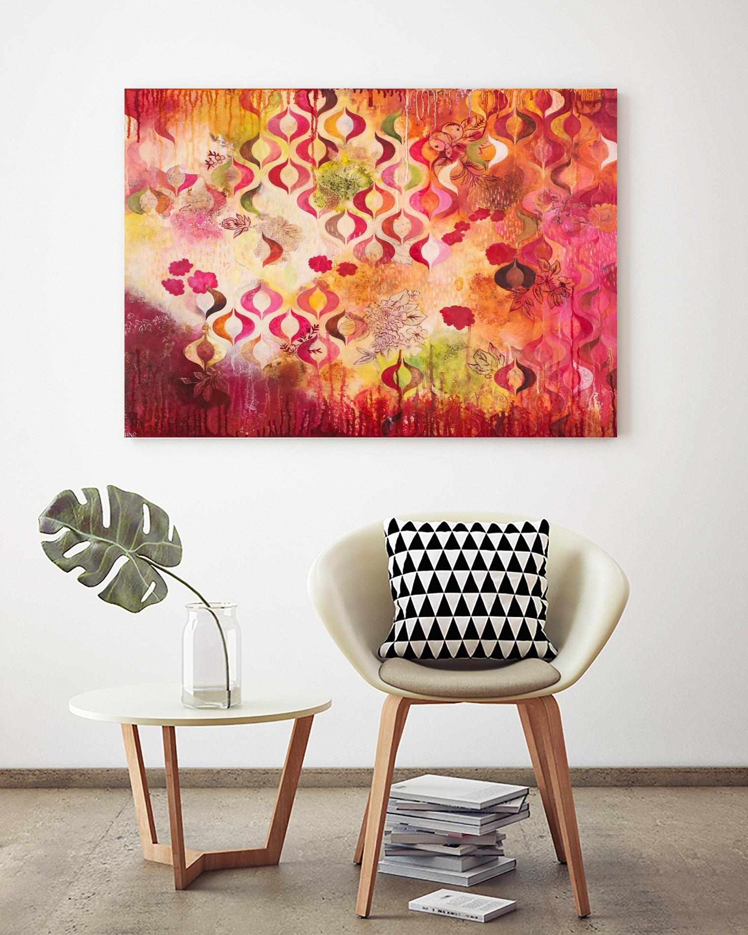 This Kind of Romance by Heather Noel Robinson on GIANT ART - multicolor abstracts; contemporary