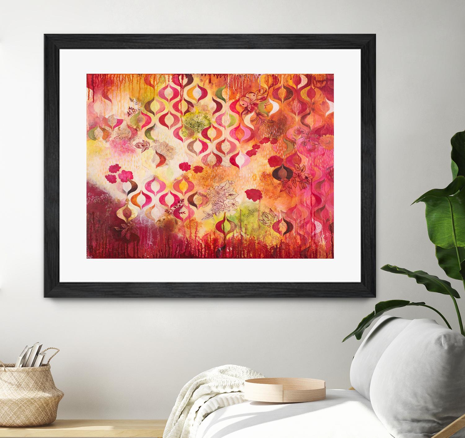 This Kind of Romance by Heather Noel Robinson on GIANT ART - multicolor abstracts; contemporary