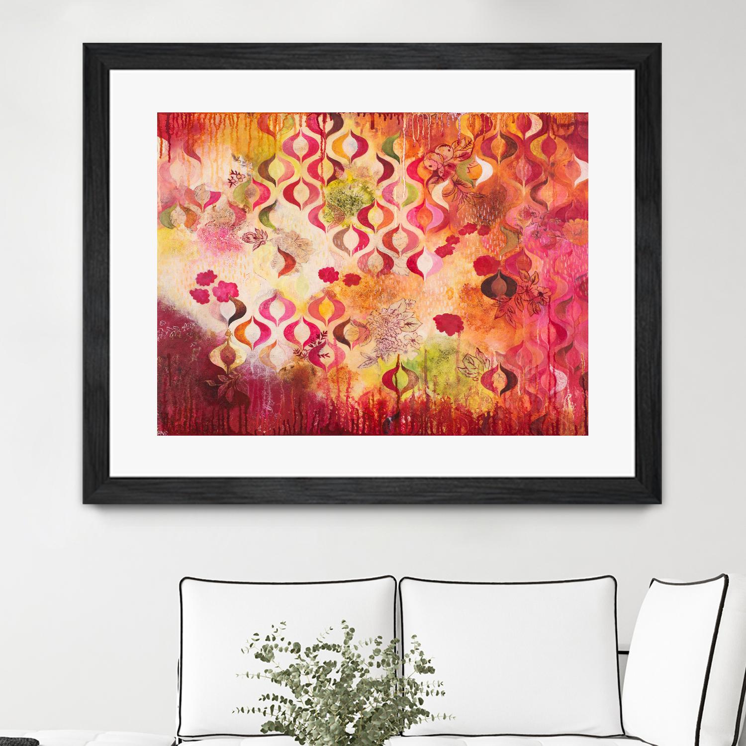 This Kind of Romance by Heather Noel Robinson on GIANT ART - multicolor abstracts; contemporary