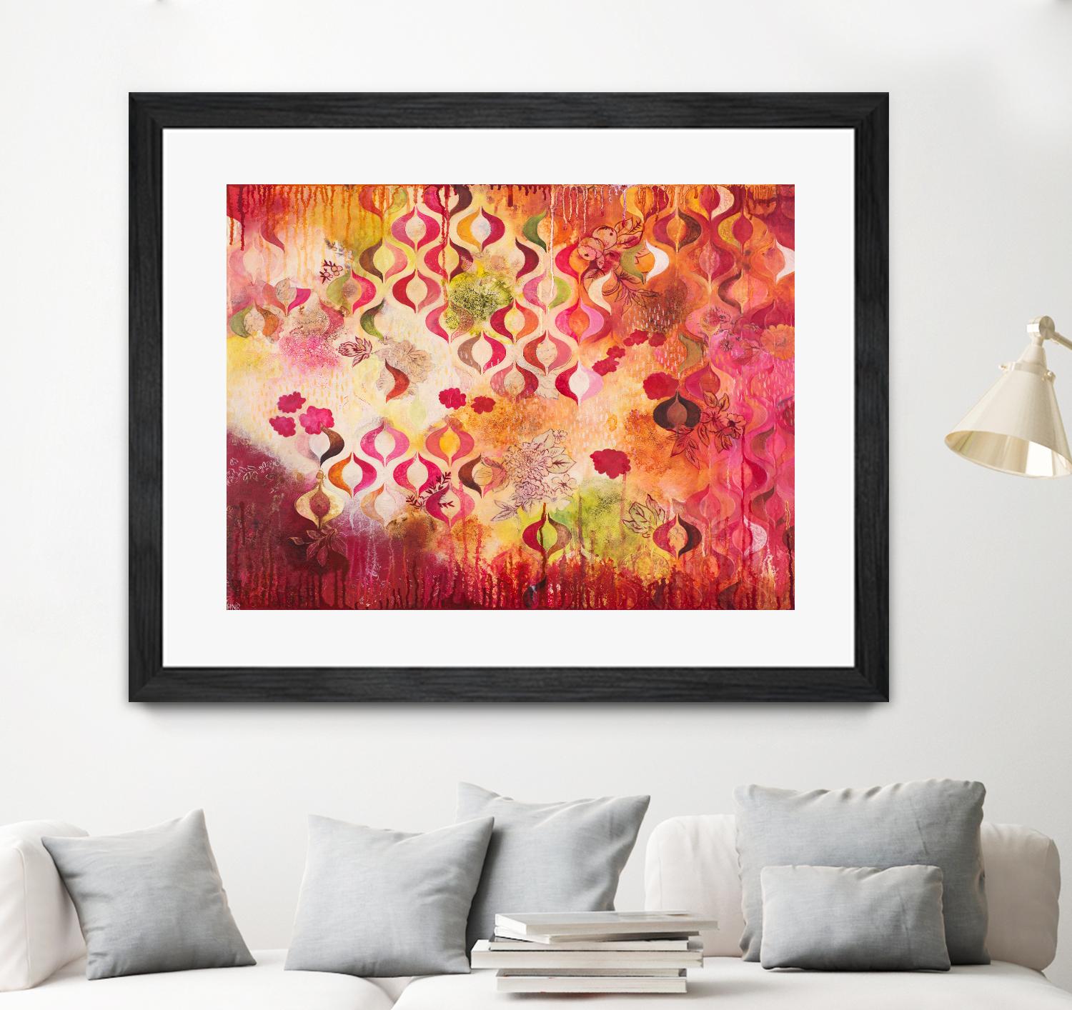 This Kind of Romance by Heather Noel Robinson on GIANT ART - multicolor abstracts; contemporary