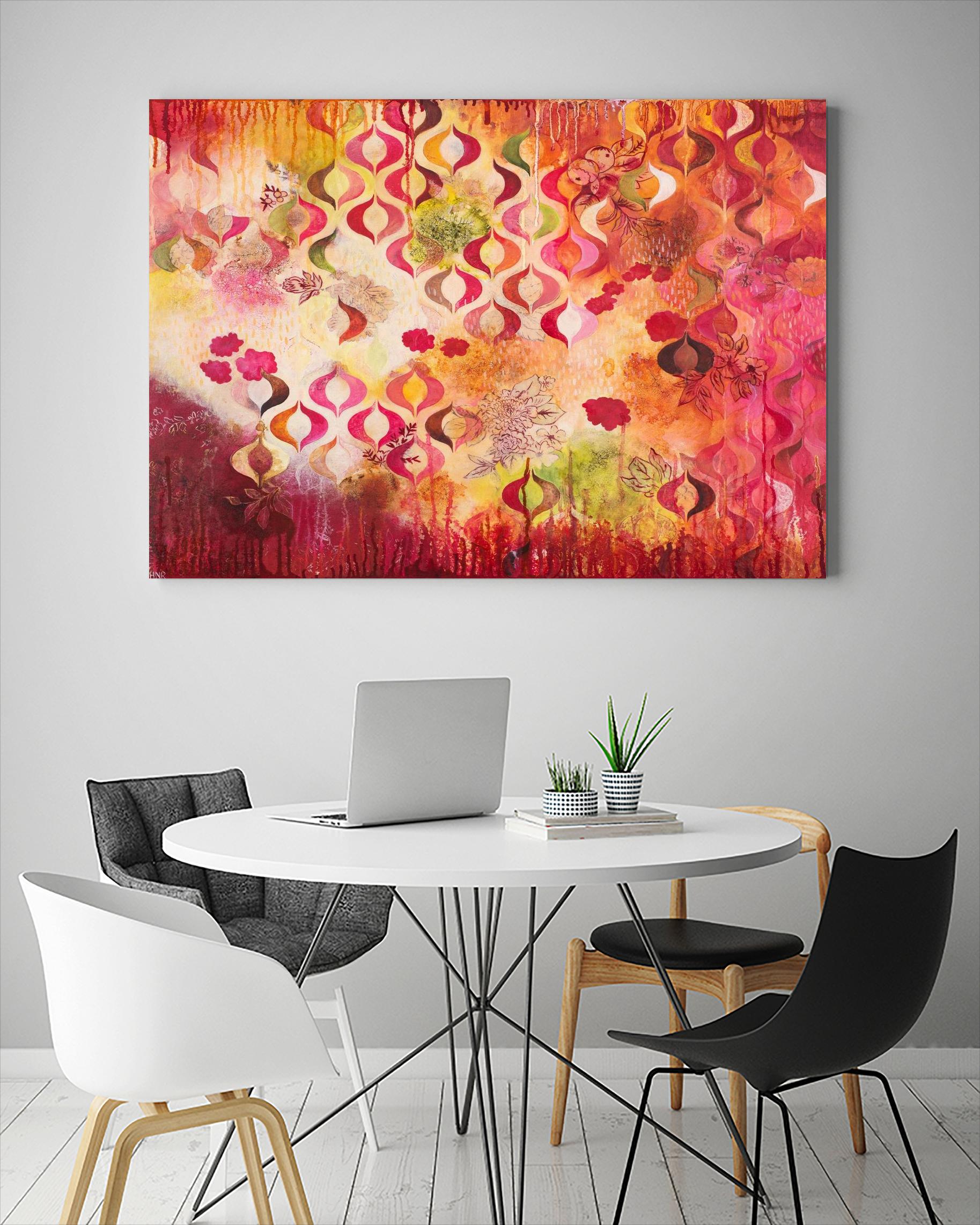 This Kind of Romance by Heather Noel Robinson on GIANT ART - multicolor abstracts; contemporary