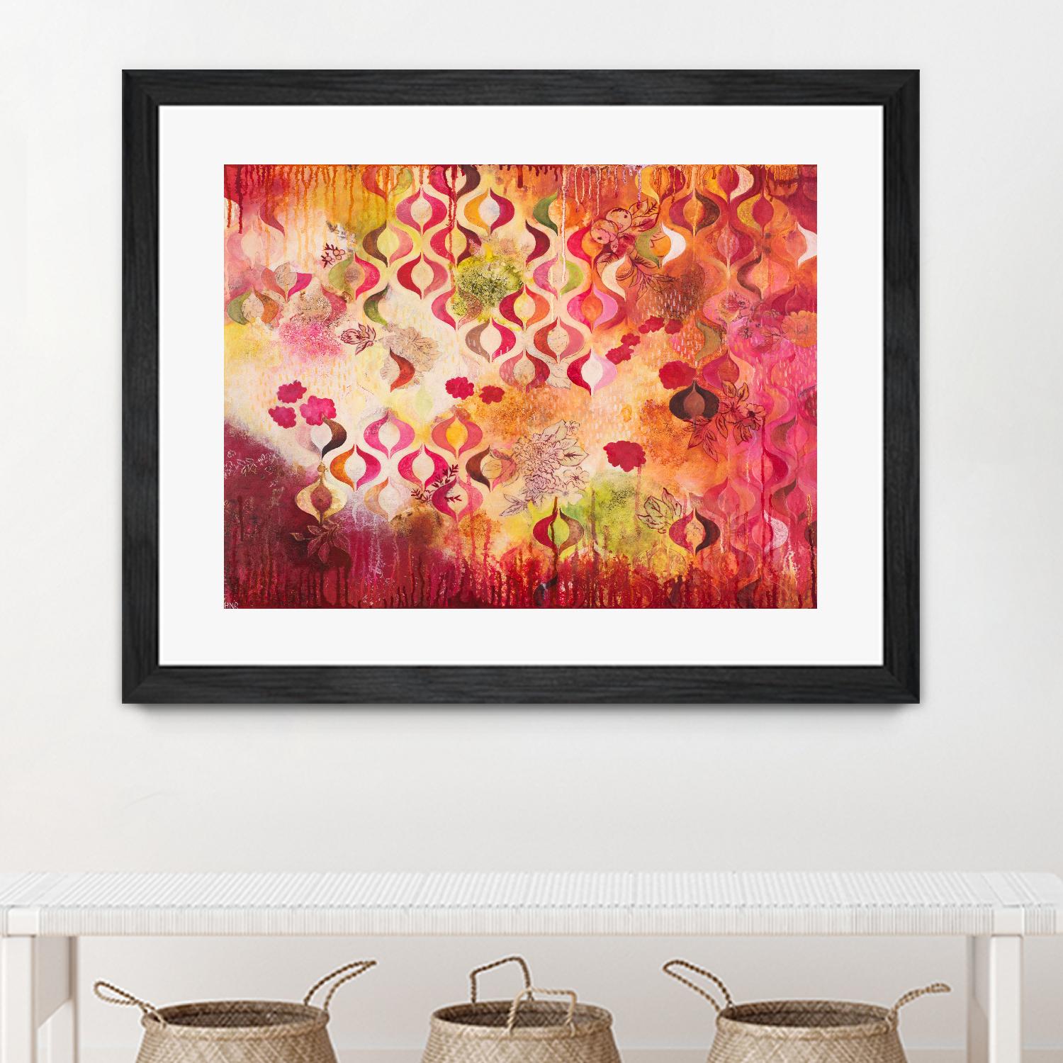 This Kind of Romance by Heather Noel Robinson on GIANT ART - multicolor abstracts; contemporary