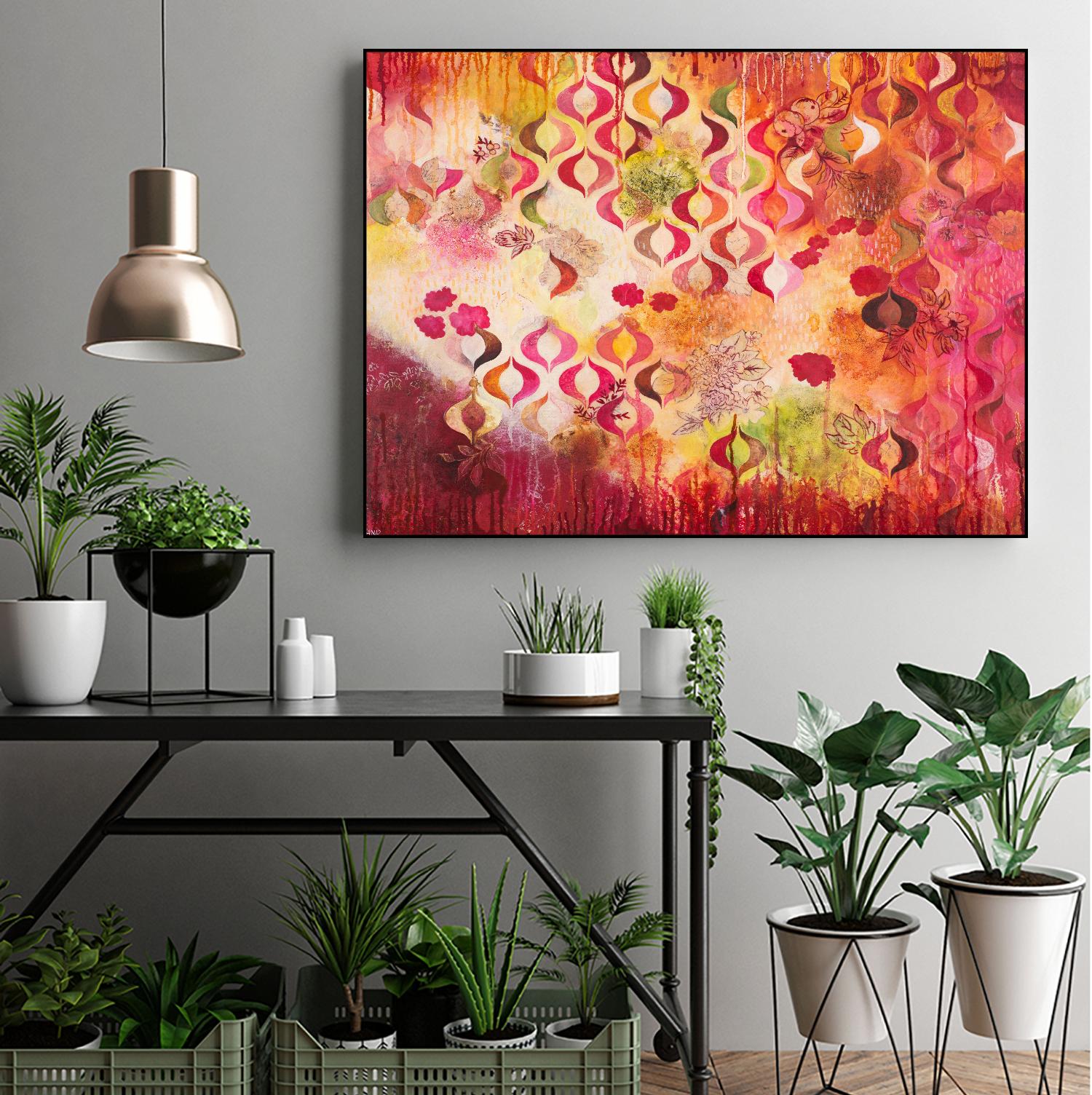This Kind of Romance by Heather Noel Robinson on GIANT ART - multicolor abstracts; contemporary