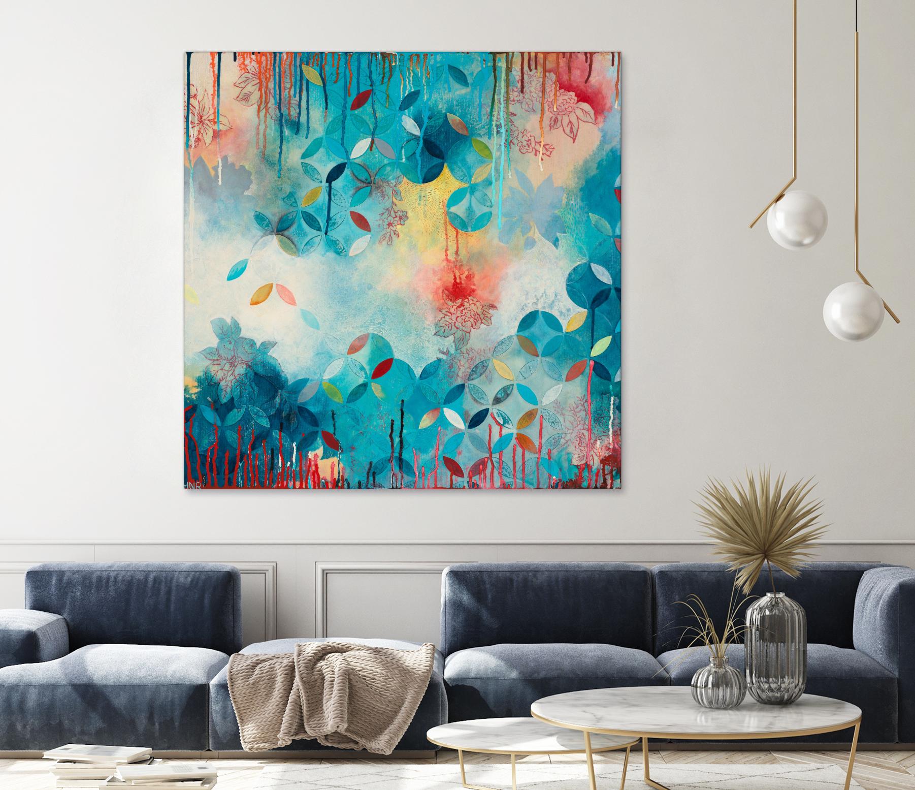 Tranquil Eden 1 by Heather Noel Robinson on GIANT ART - multicolor abstracts; contemporary