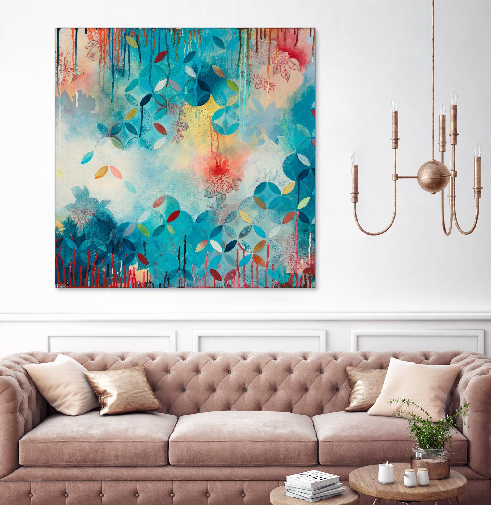 Tranquil Eden 1 by Heather Noel Robinson on GIANT ART - multicolor abstracts; contemporary
